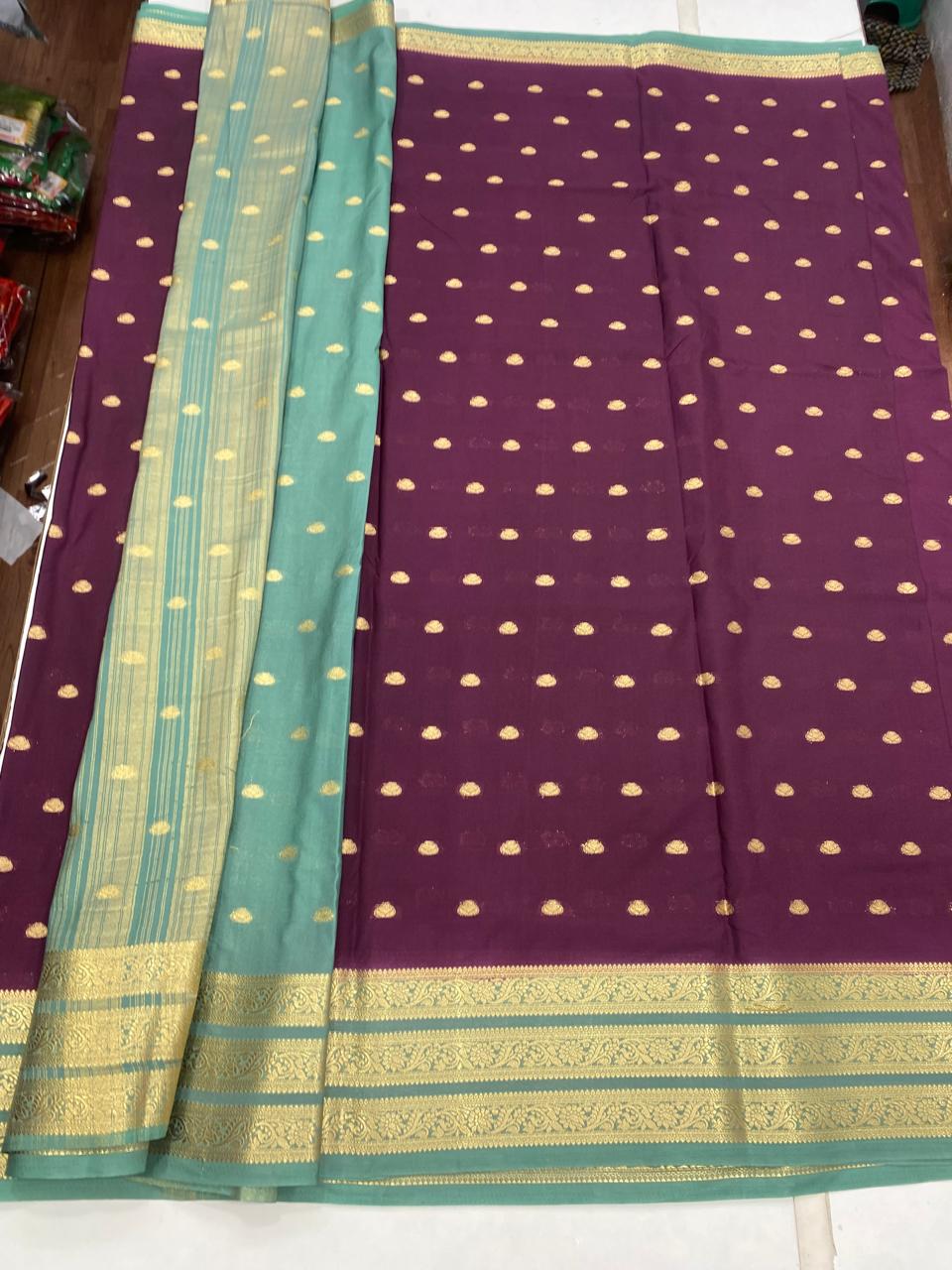 Crepe Georgette Butta Saree (2864B)
