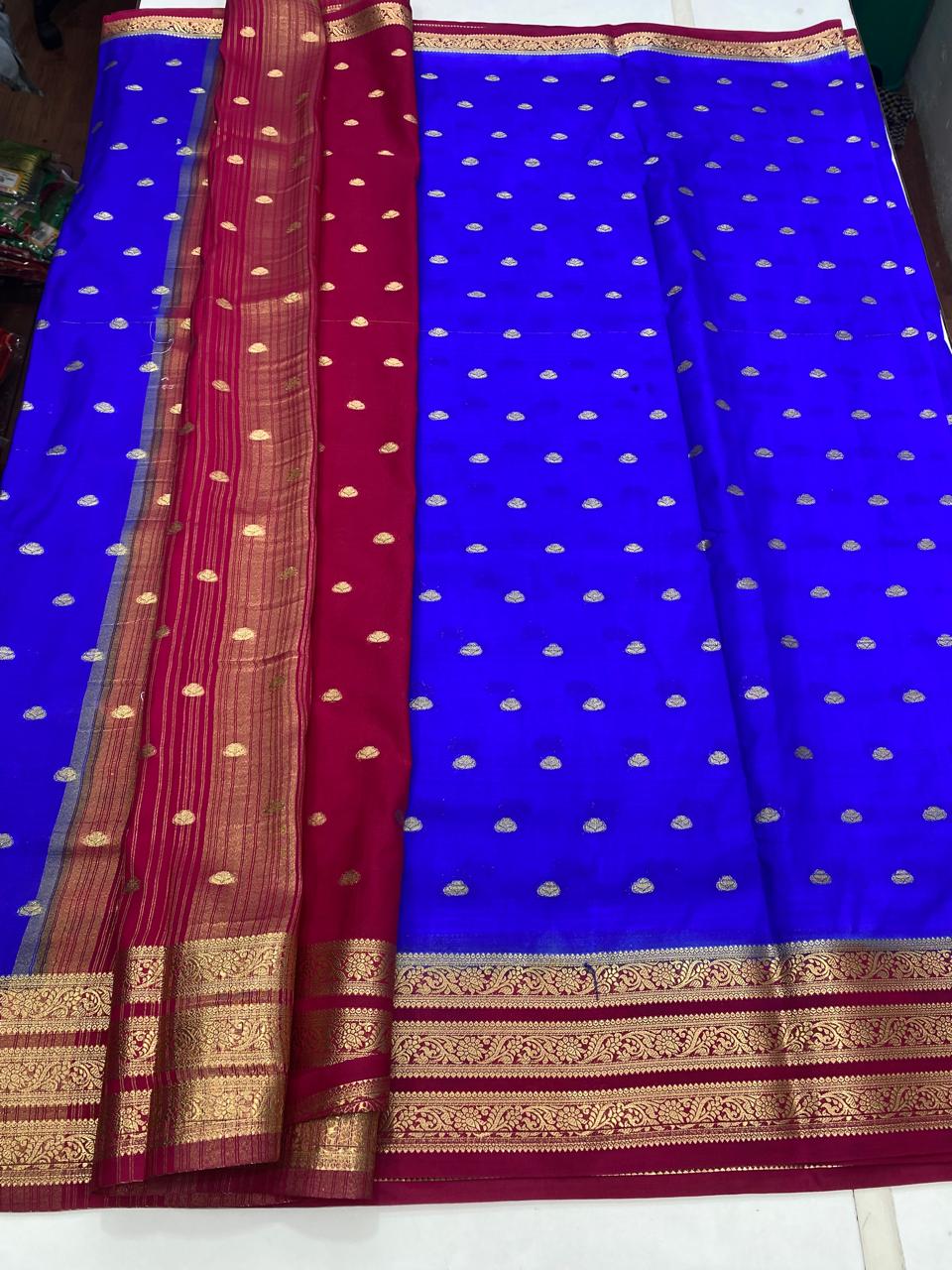 Crepe Georgette Butta Saree (2864B)