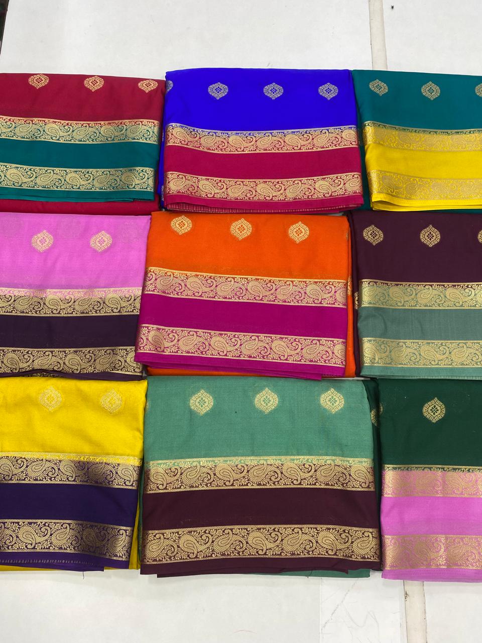Crepe Georgette Butta Saree (2864A)
