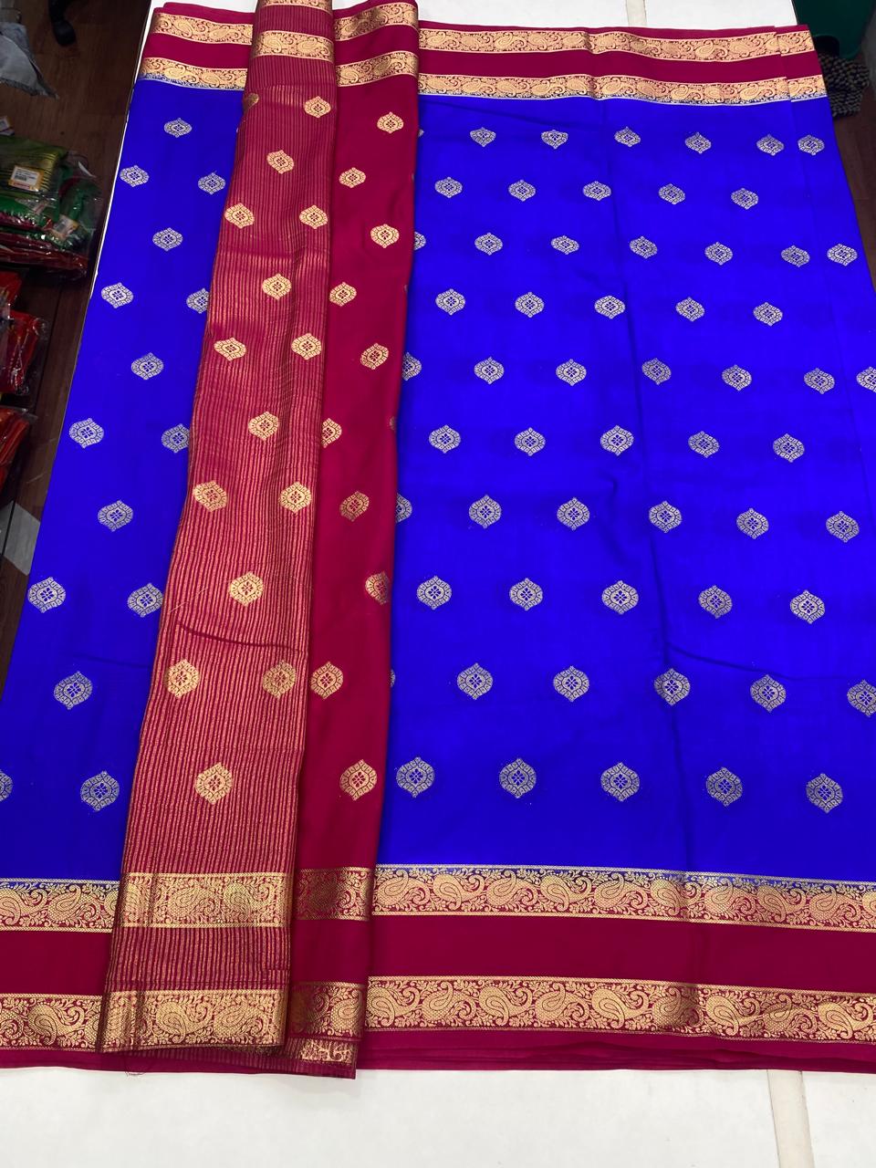 Crepe Georgette Butta Saree (2864A)