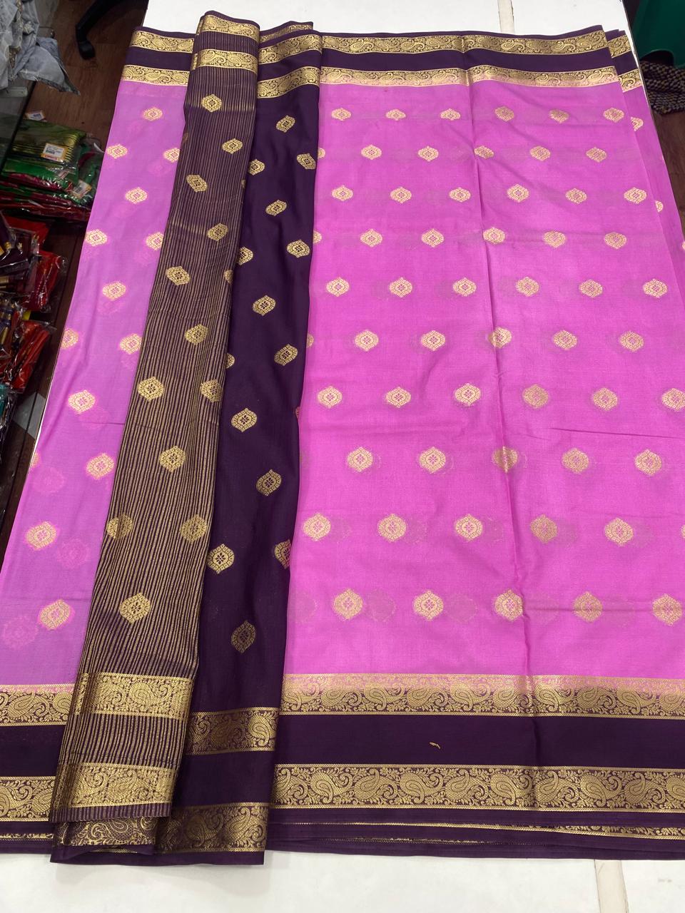 Crepe Georgette Butta Saree (2864A)