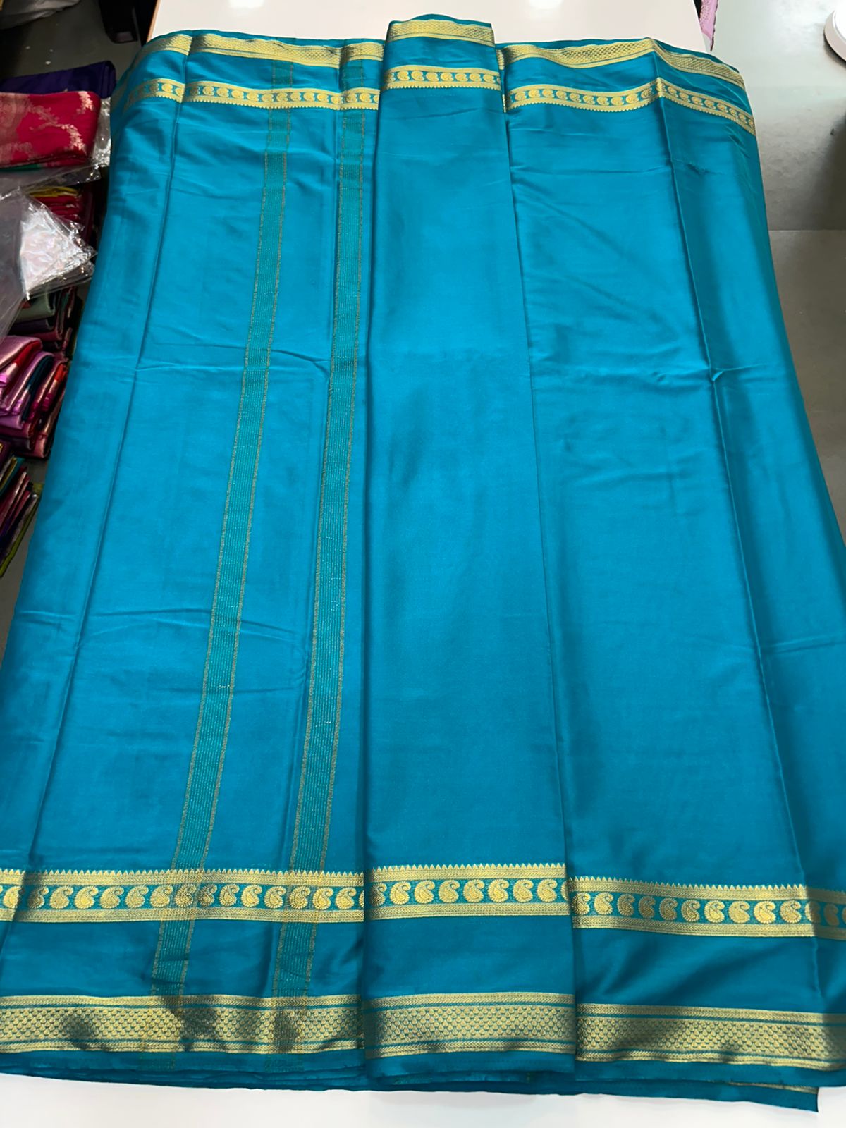 Mysore Crepe Self Saree(2902)