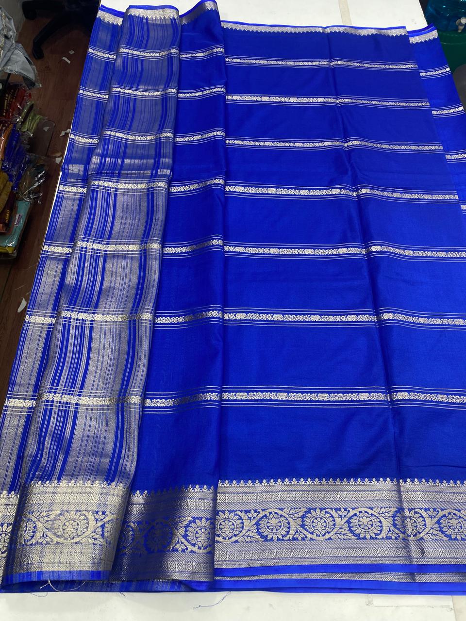 Mysore Crepe Self Saree(2930)
