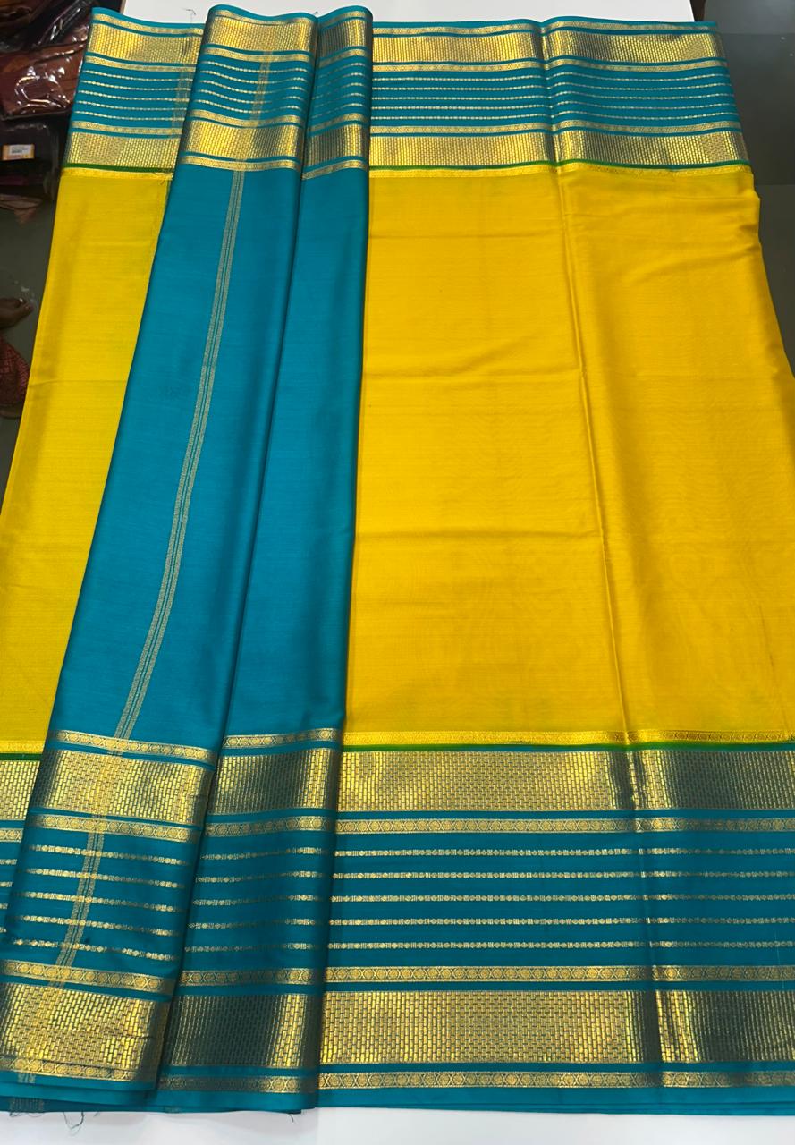 Crepe Big Bentex Border Saree (2439H)