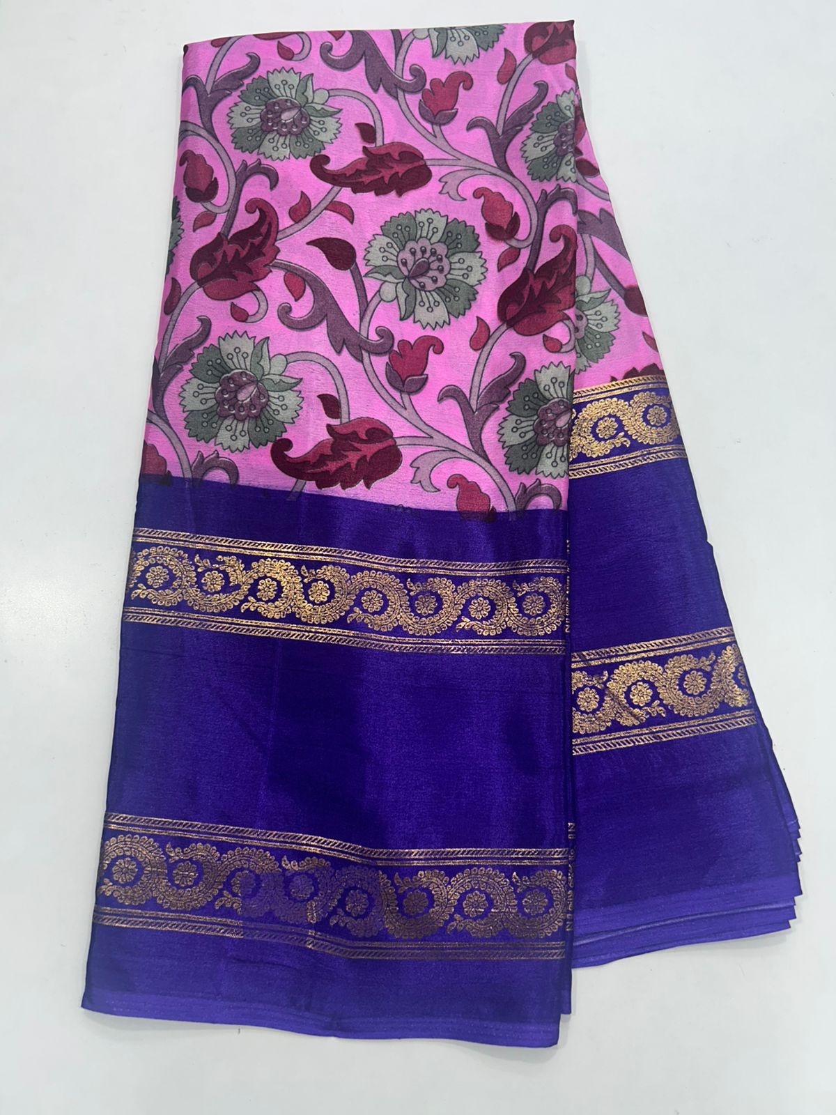 Fancy Digital Print Saree (2575)