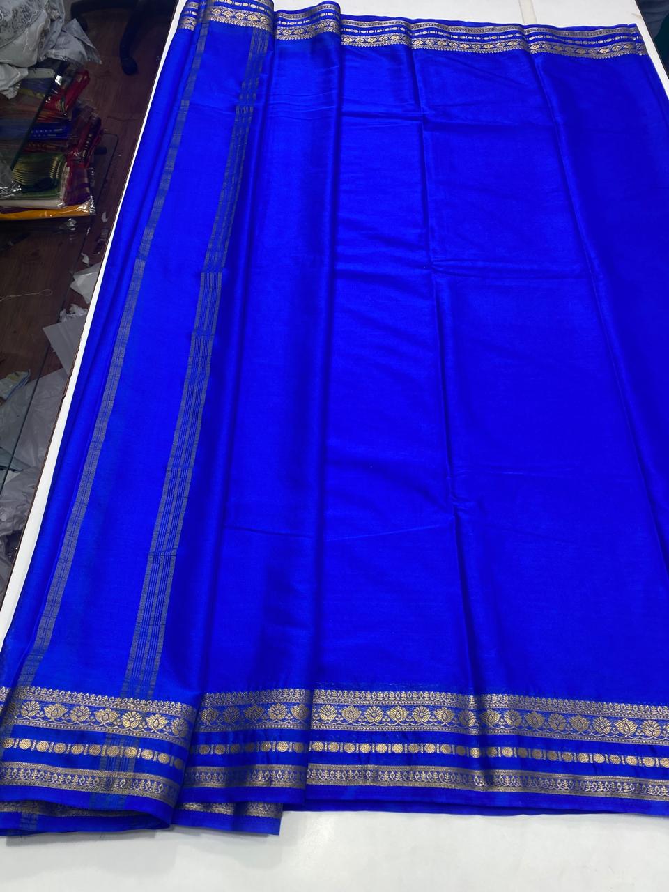 Mysore Crepe Self Saree (2808)