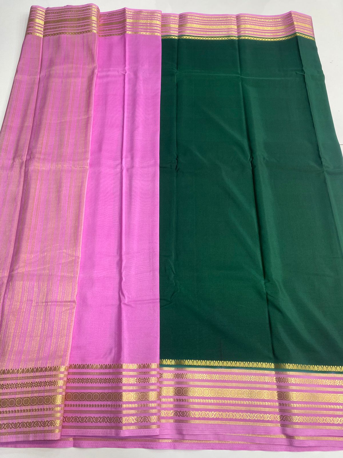 Mysore Crepe Border Saree(3111)