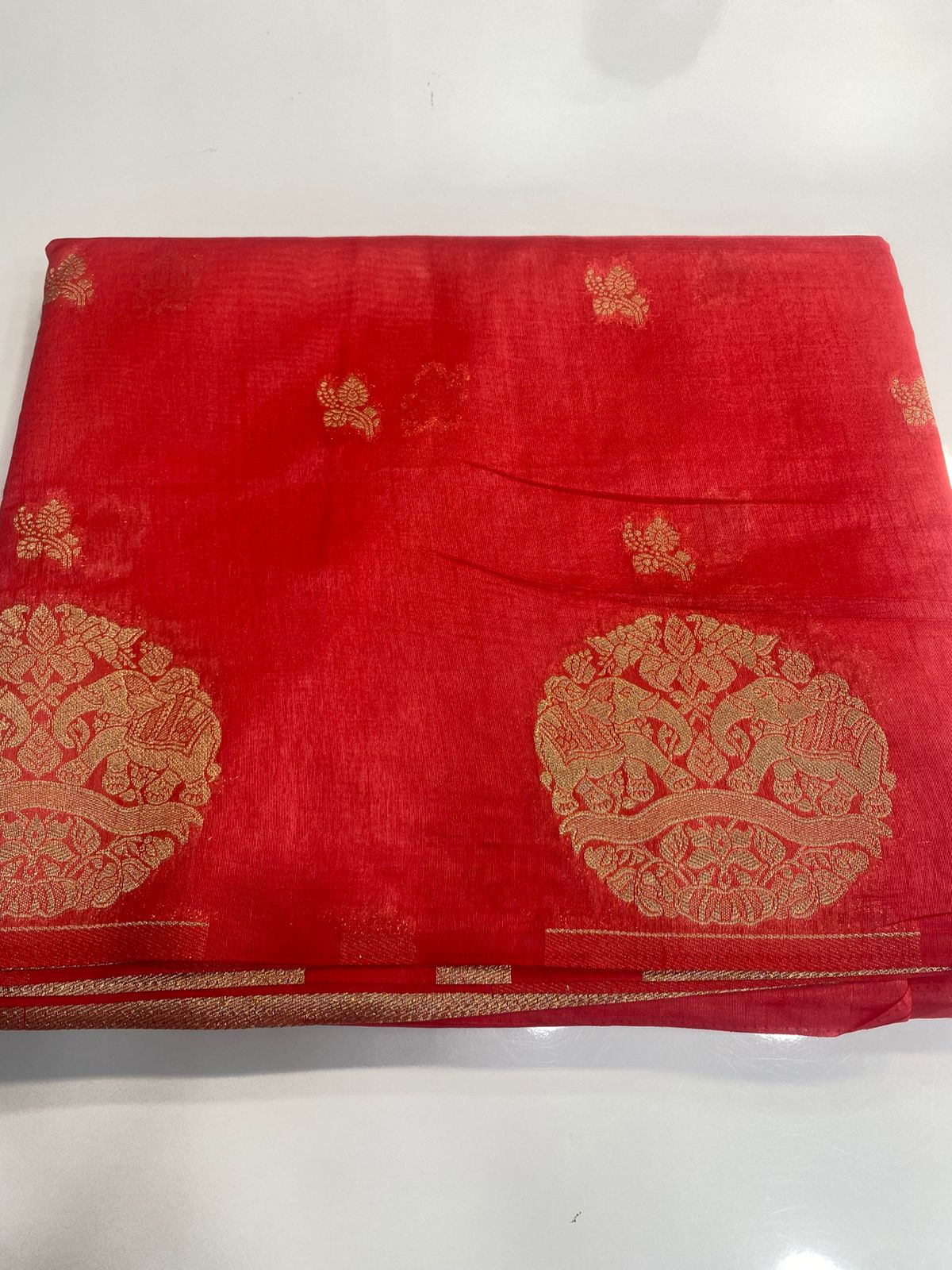 Semi Silk Butta Saree (3037)