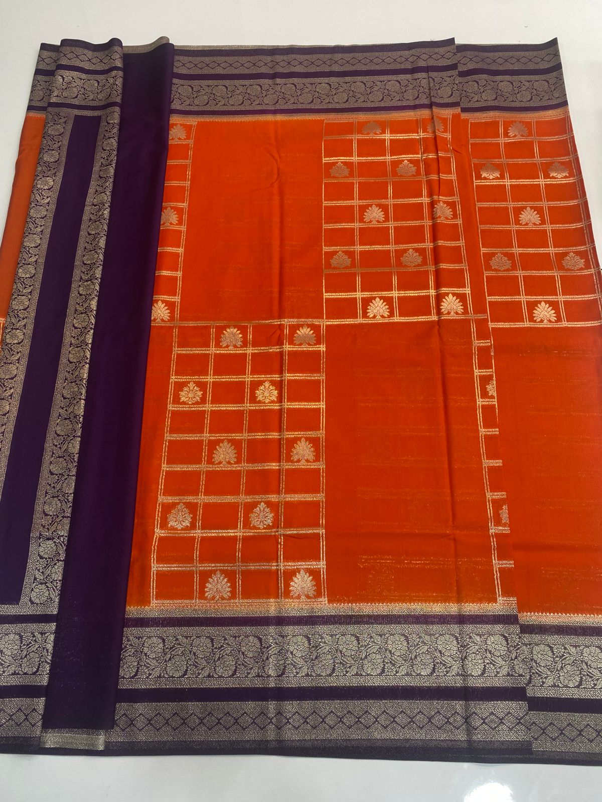 Georgette fancy butta Saree (3120)