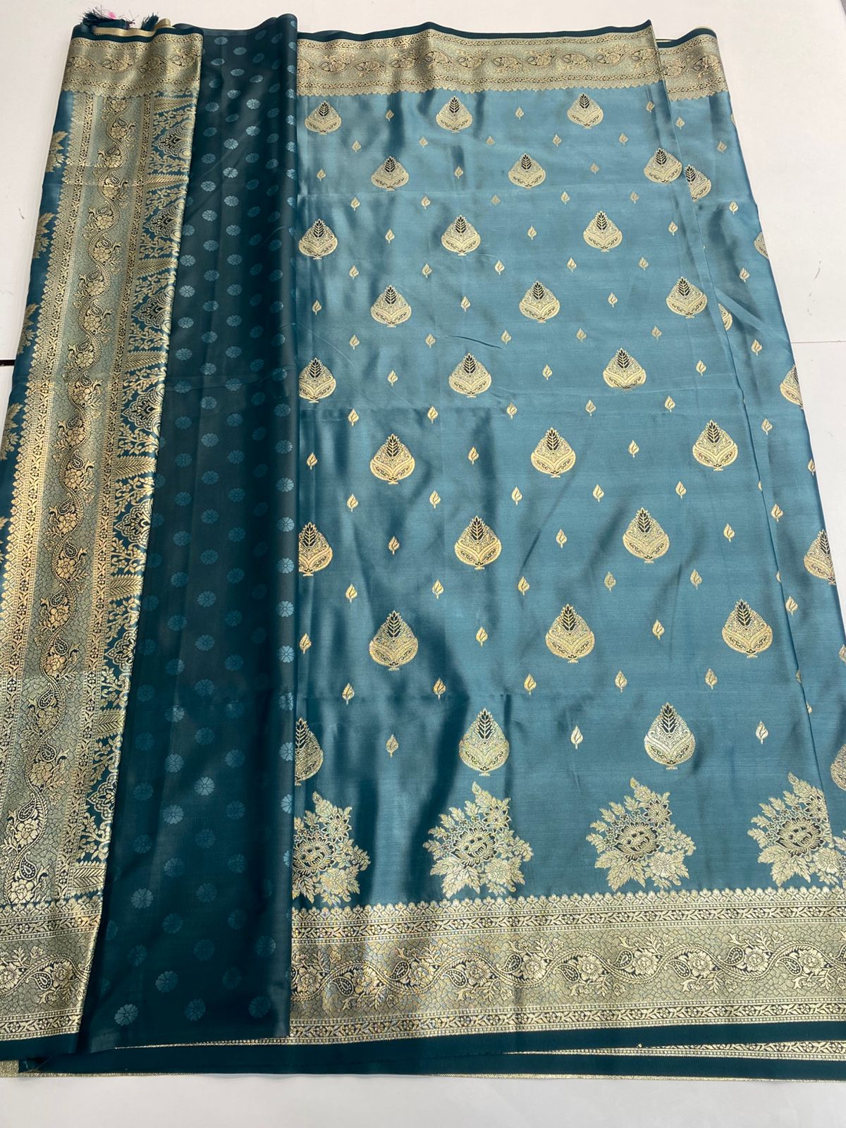 Semi Silk Butta Saree(3170B)