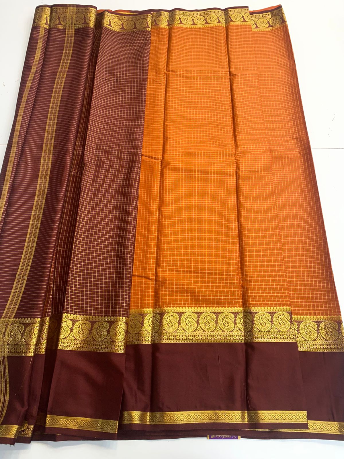 Fancy Georgette Chex Saree(3179)
