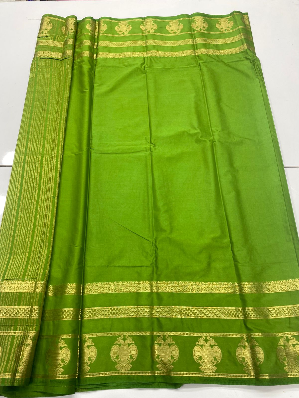 Mysore Crepe Self Saree(3239A)