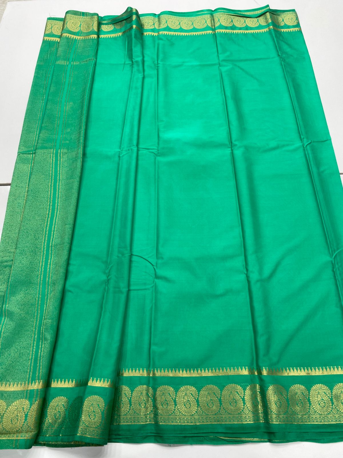 Mysore Crepe Self Saree(3239B)