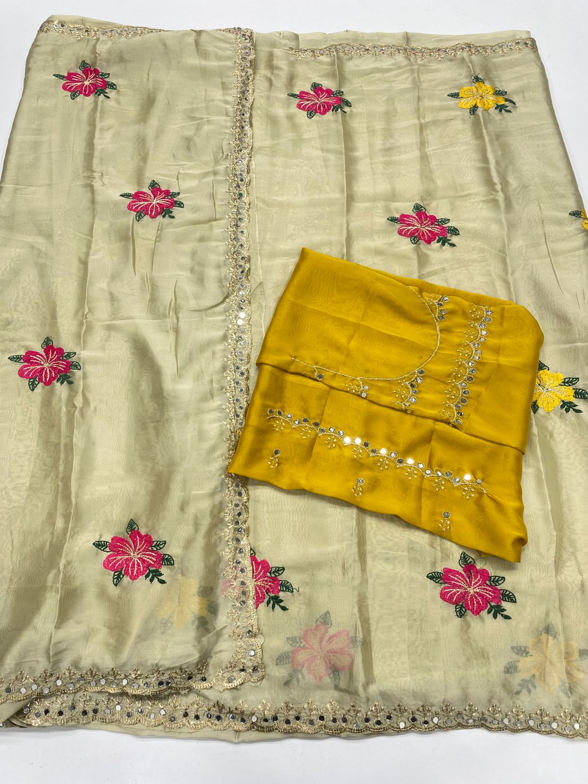 Fancy Space Silk Saree(3242)