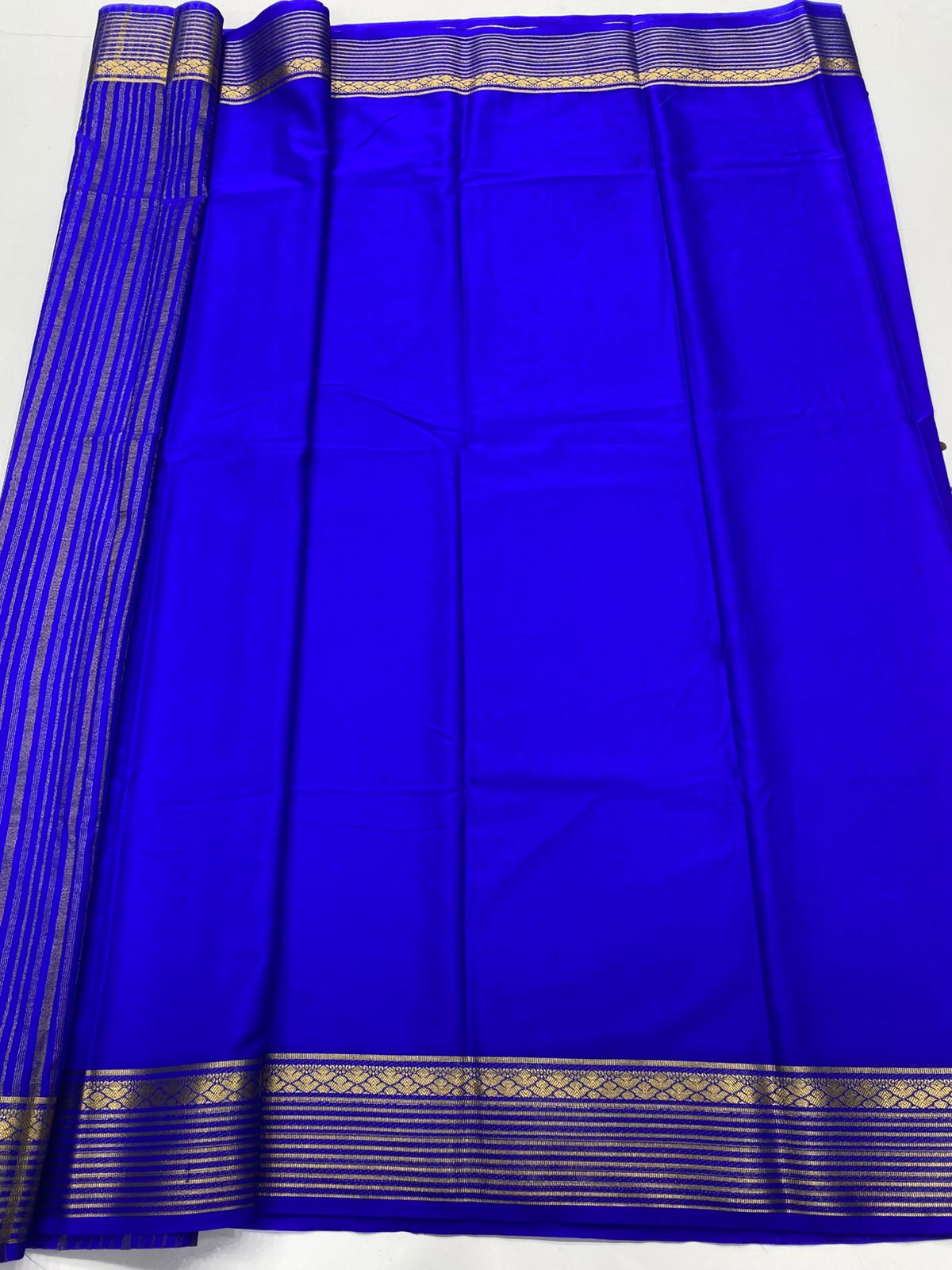 Mysore Crepe Self Saree(3249A)