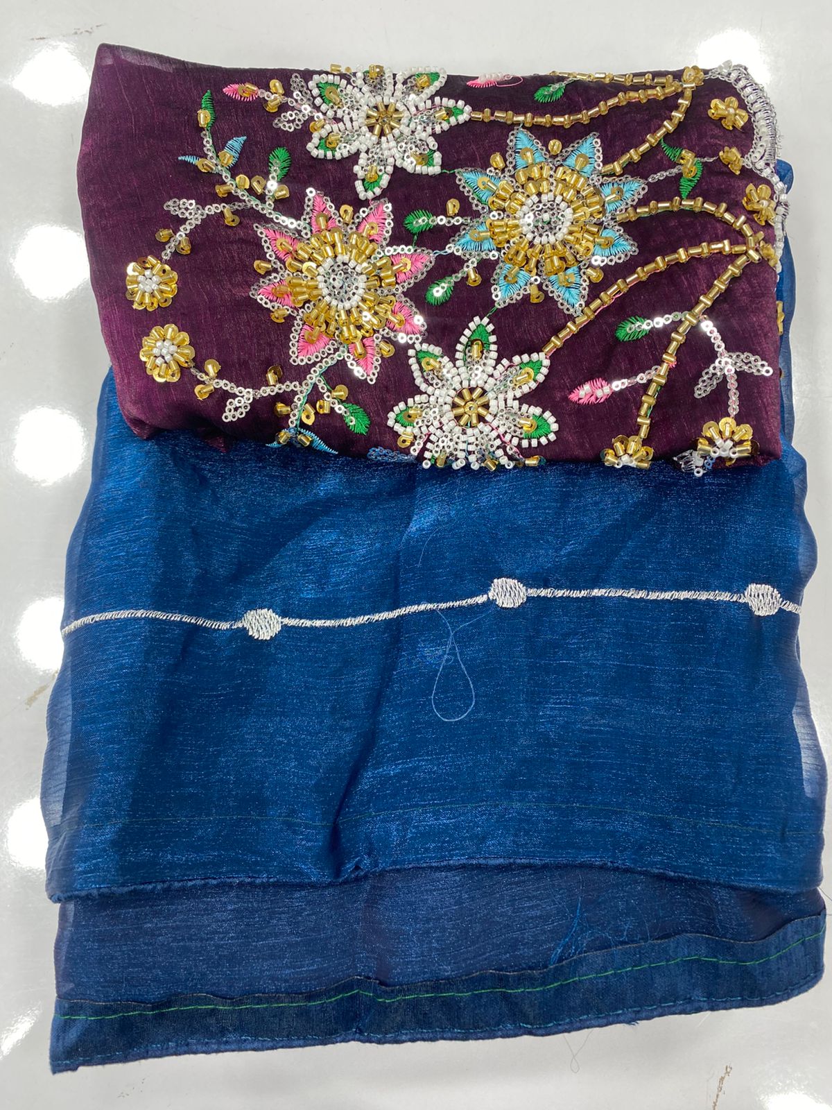 Fancy Space Silk Saree(3274)