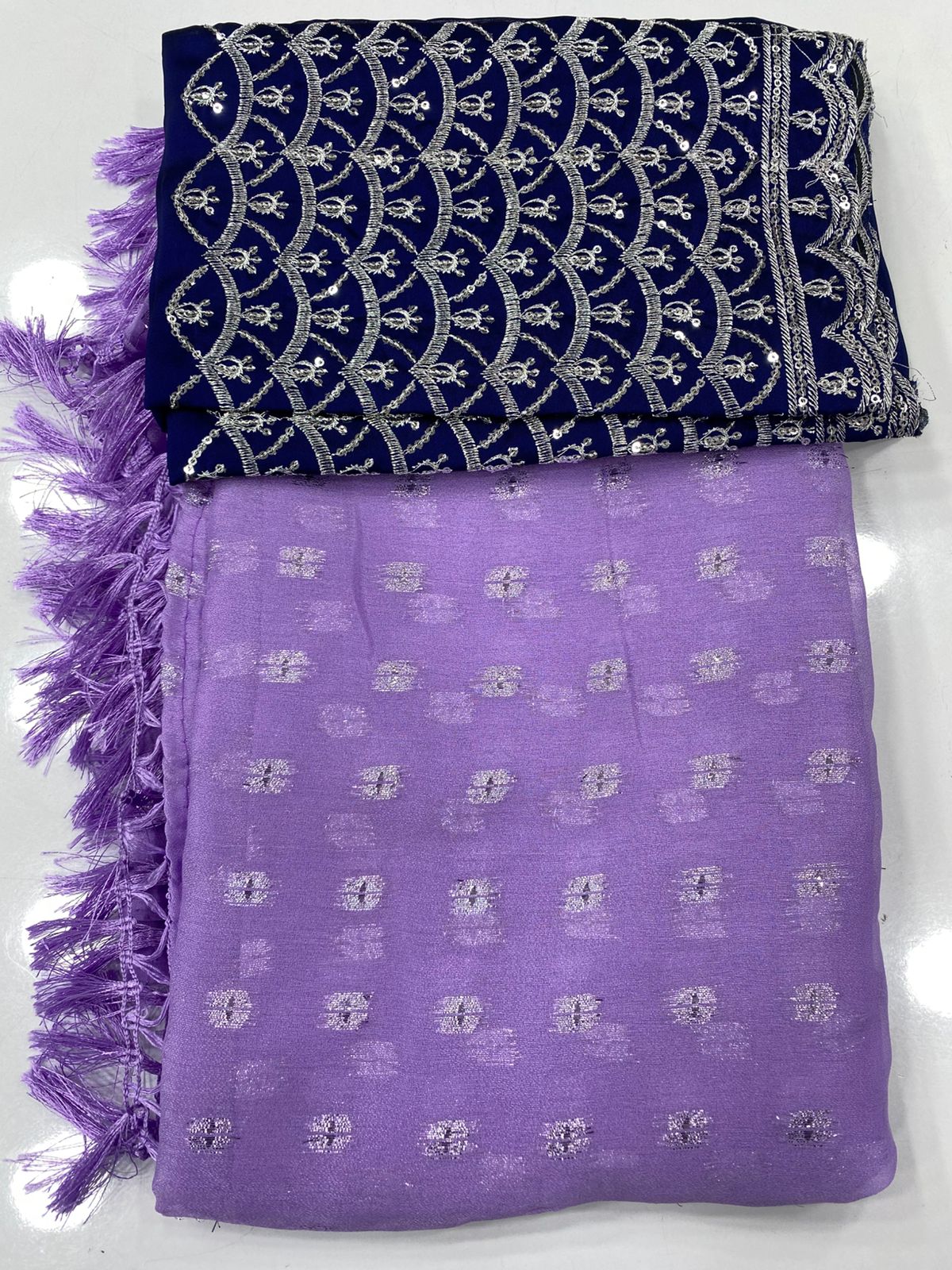 Fancy Georgette Zari Butta Saree(3278)