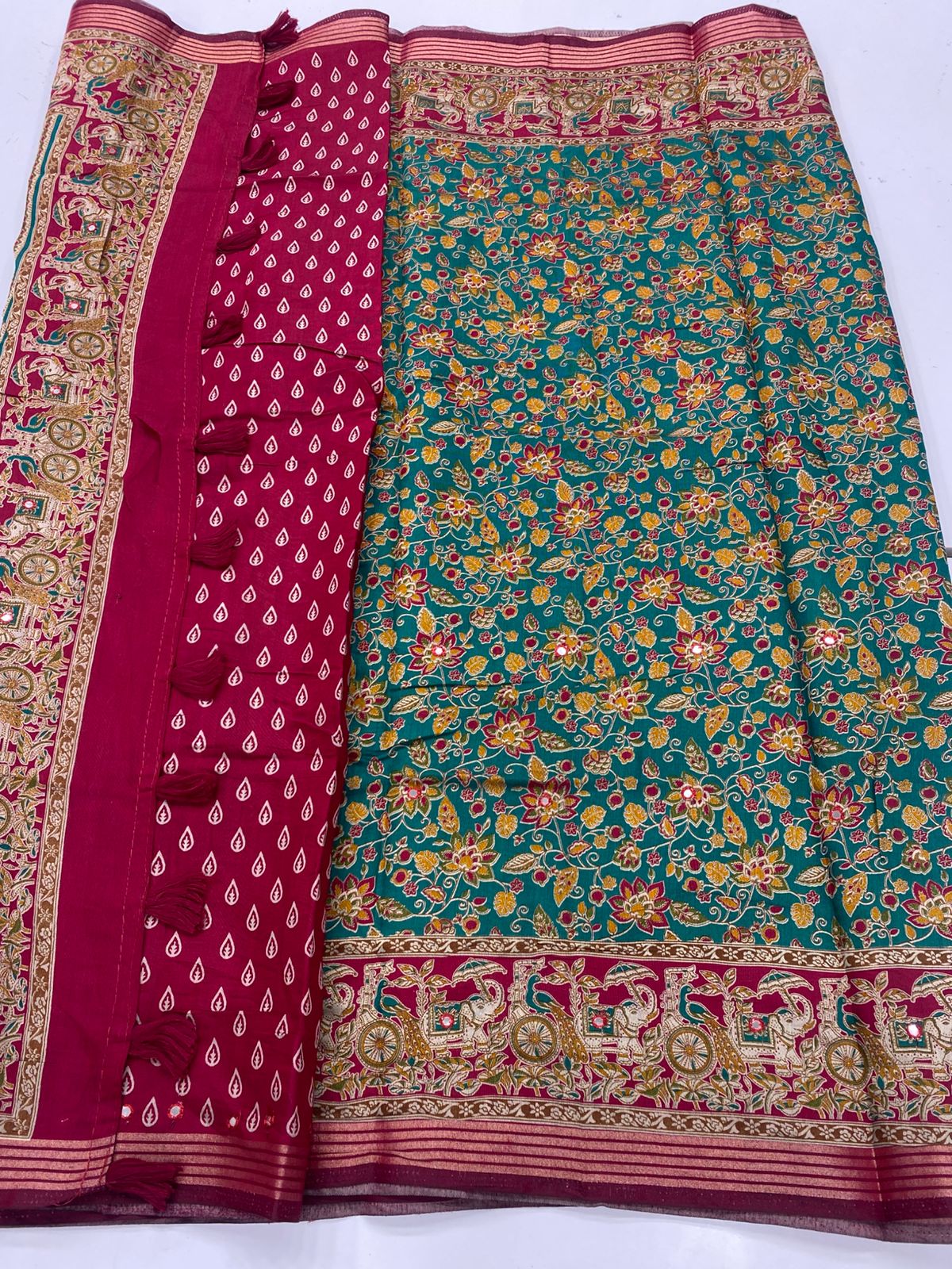 Fancy Soft Georgette Saree(3333C)