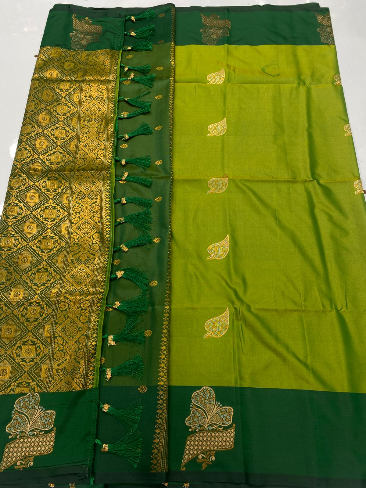 Semi Silk Butta Saree(3257C-R8)