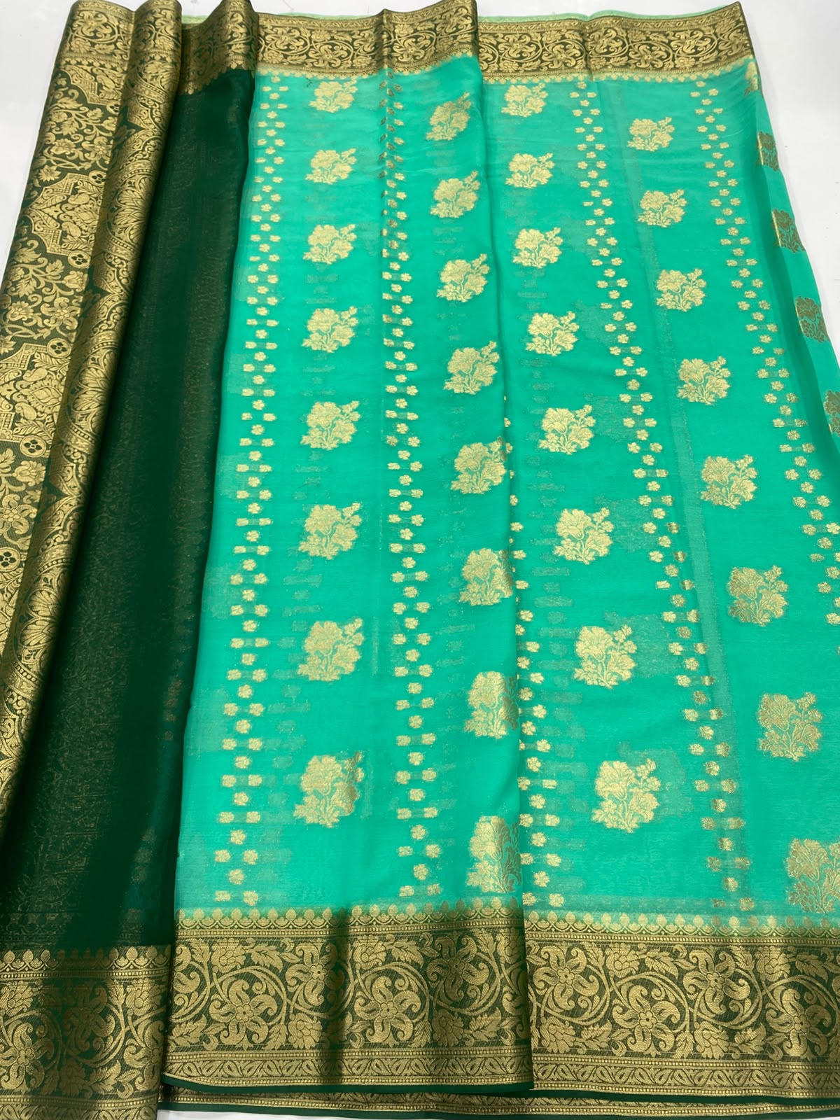 Khaddi Georgette Saree(3493-R24)