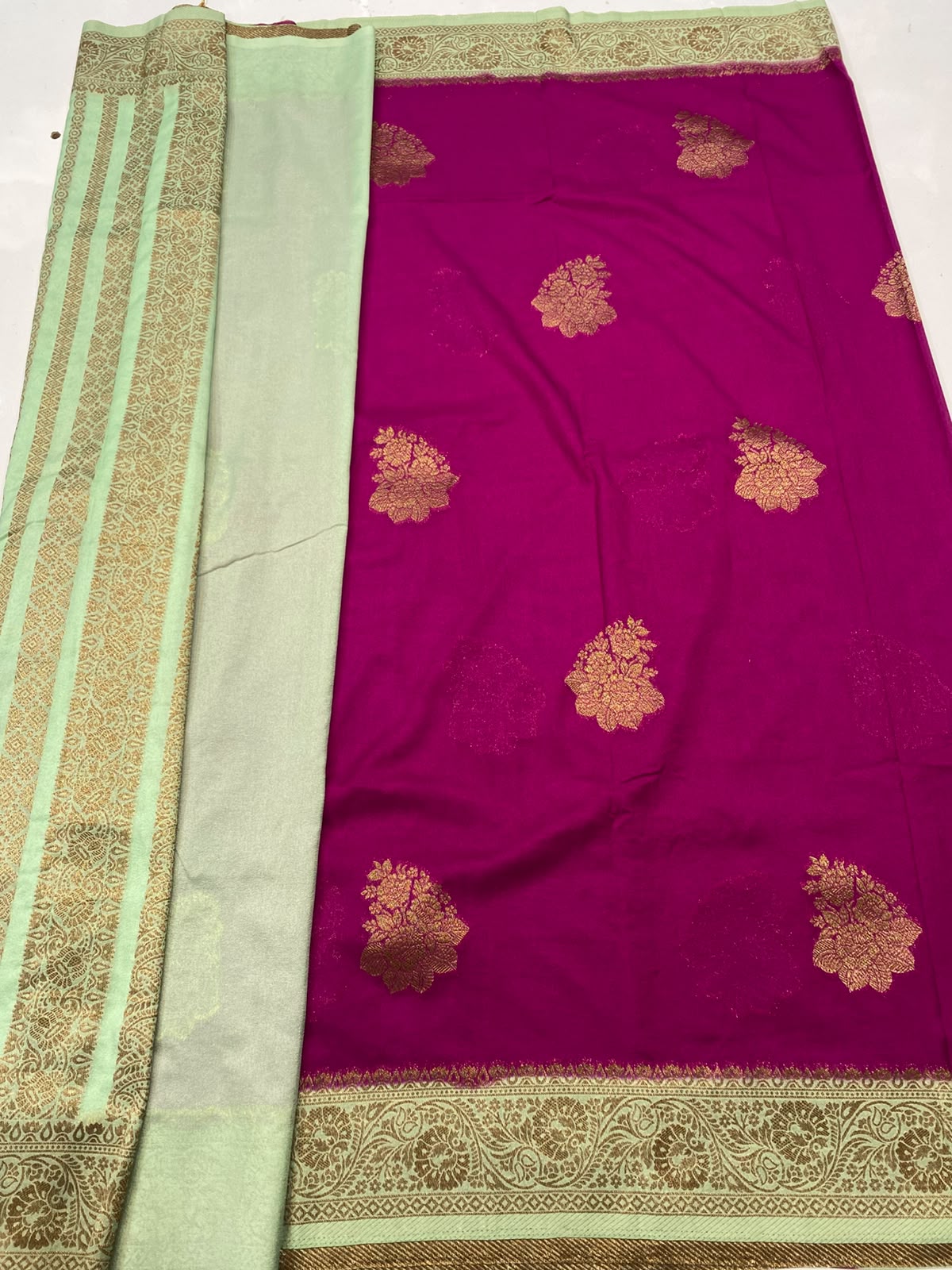 Khaddi Georgette Saree(3783-R22)