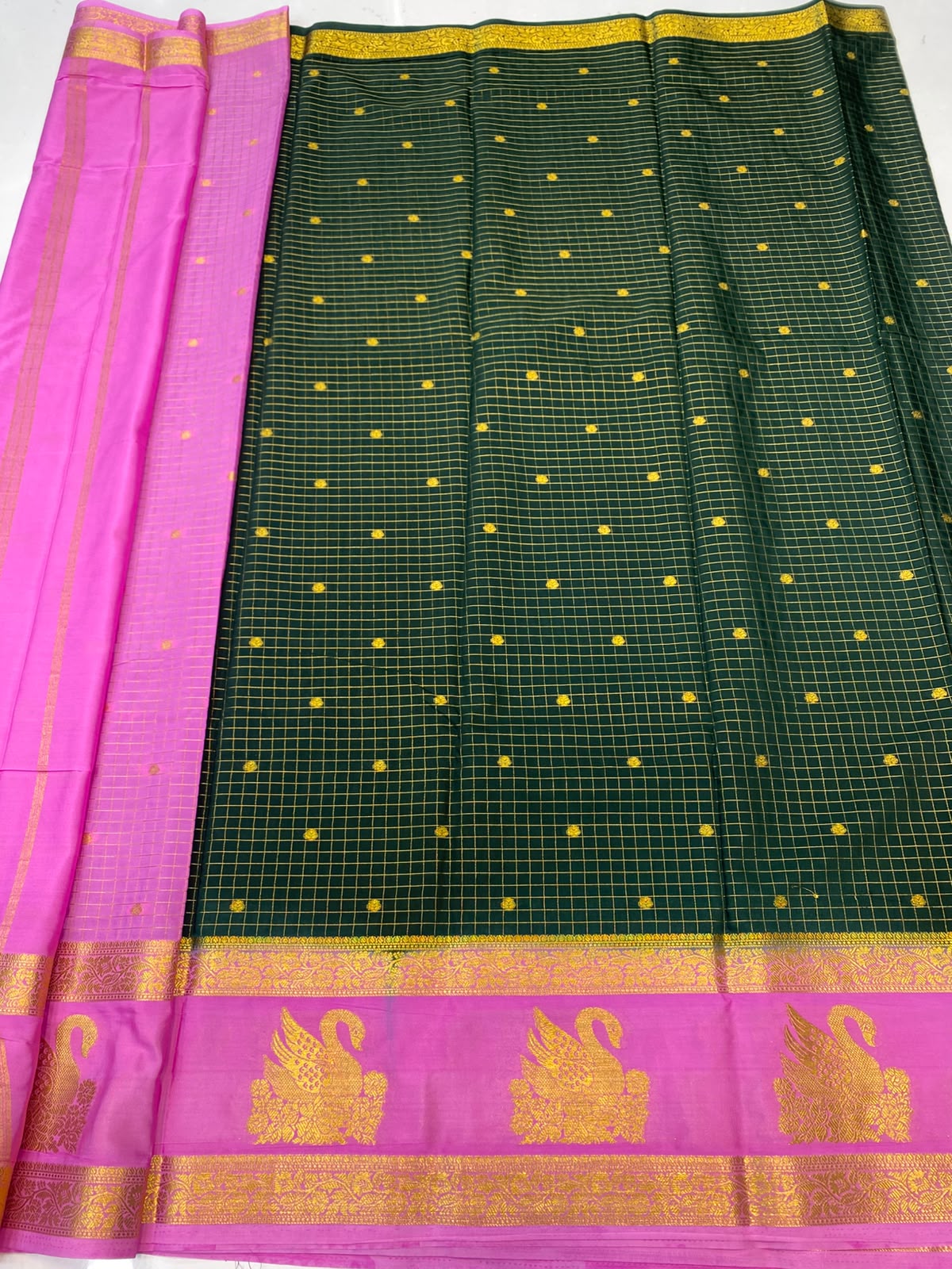 Mysore Chex Butta Saree(3261C-R23)