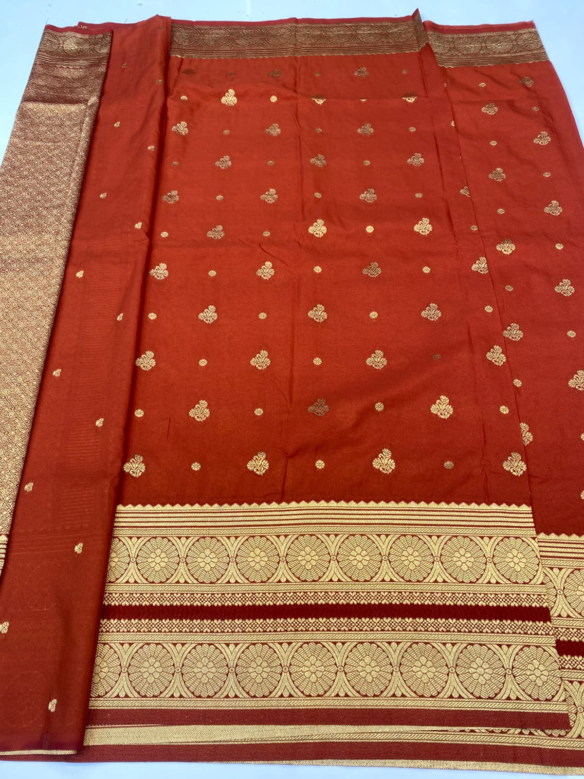 Khaddi Georgette Saree(3785A-R33)