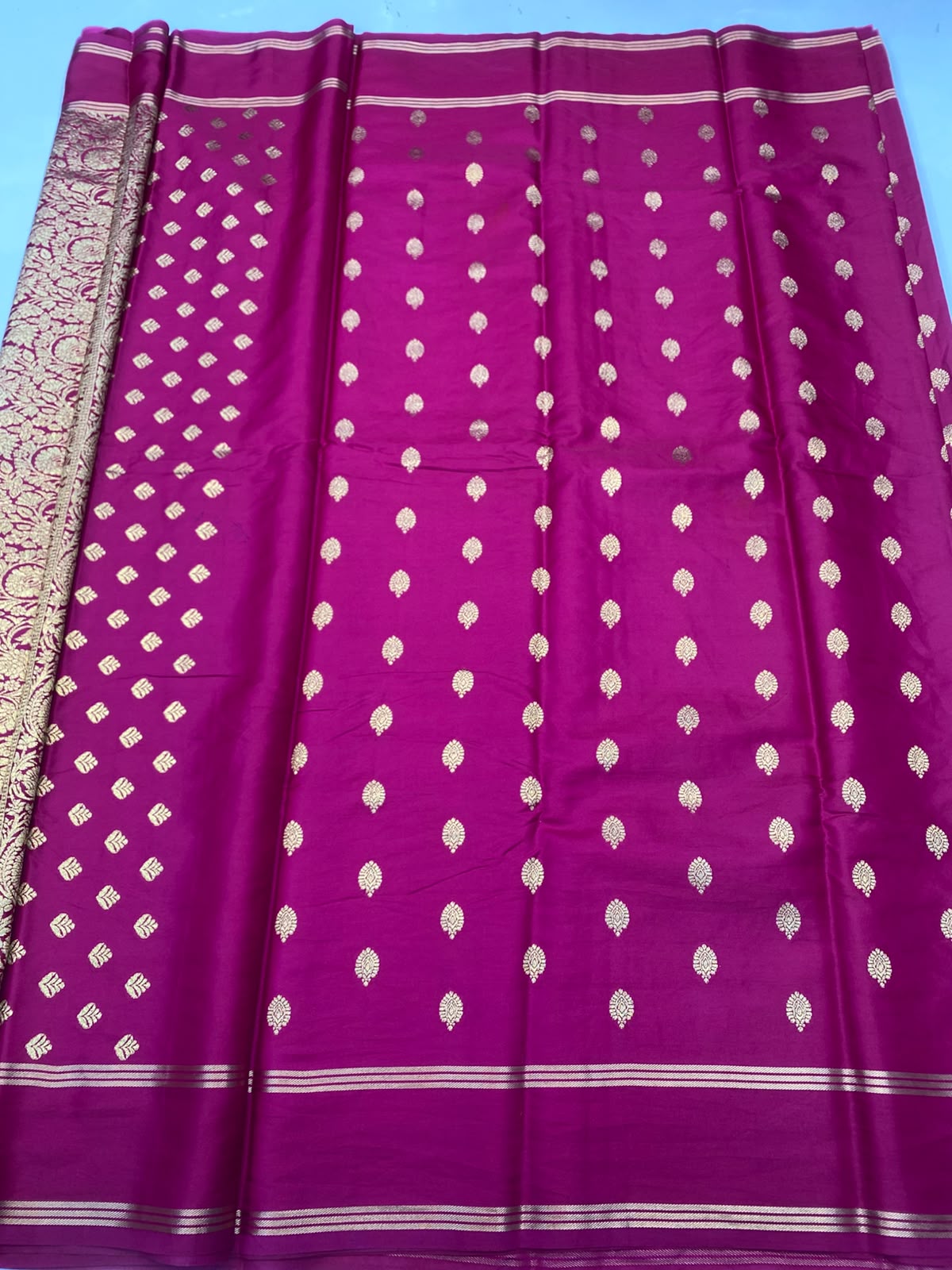 Khaddi Georgette Saree(3779B-R16)