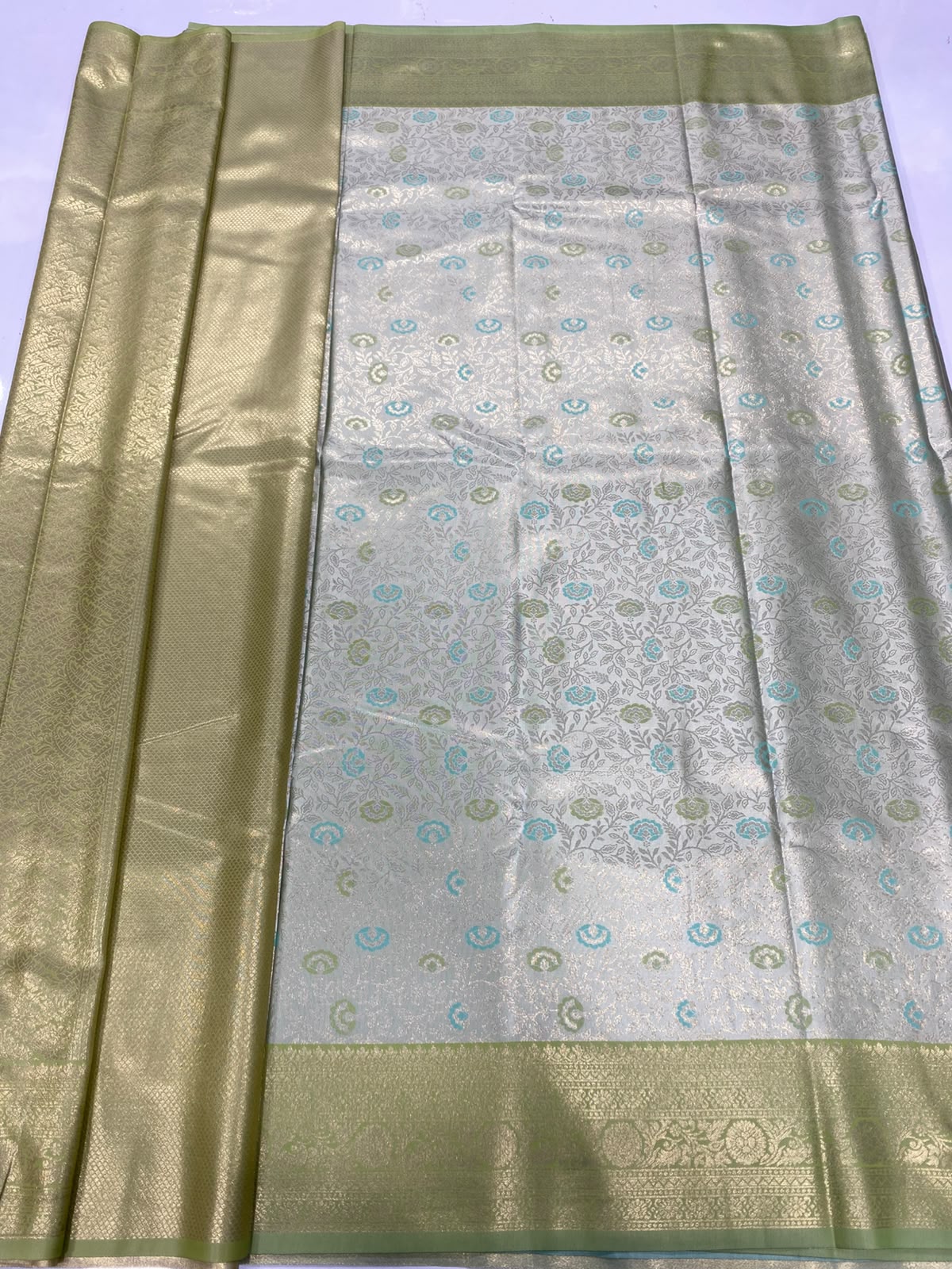 Semi Silk Butta Saree(3778A-R36)