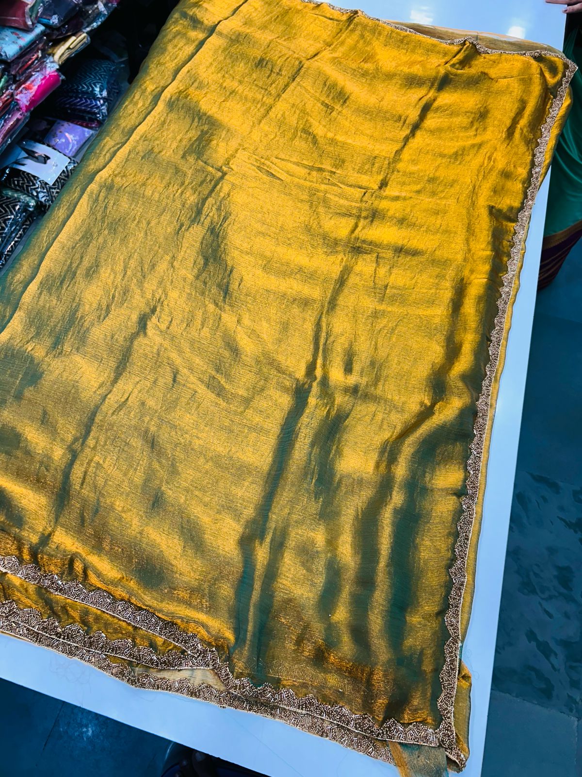 Fancy Soft Silk Saree (2512A)