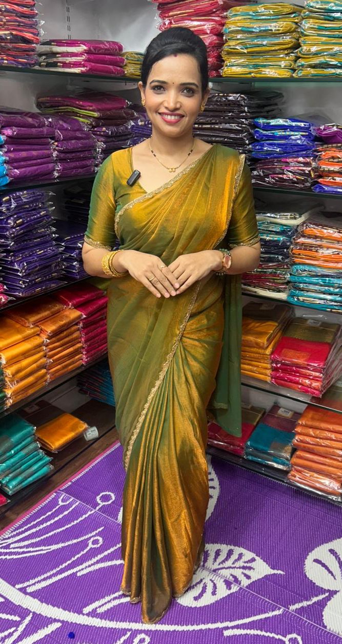 Fancy Soft Silk Saree (2512A)