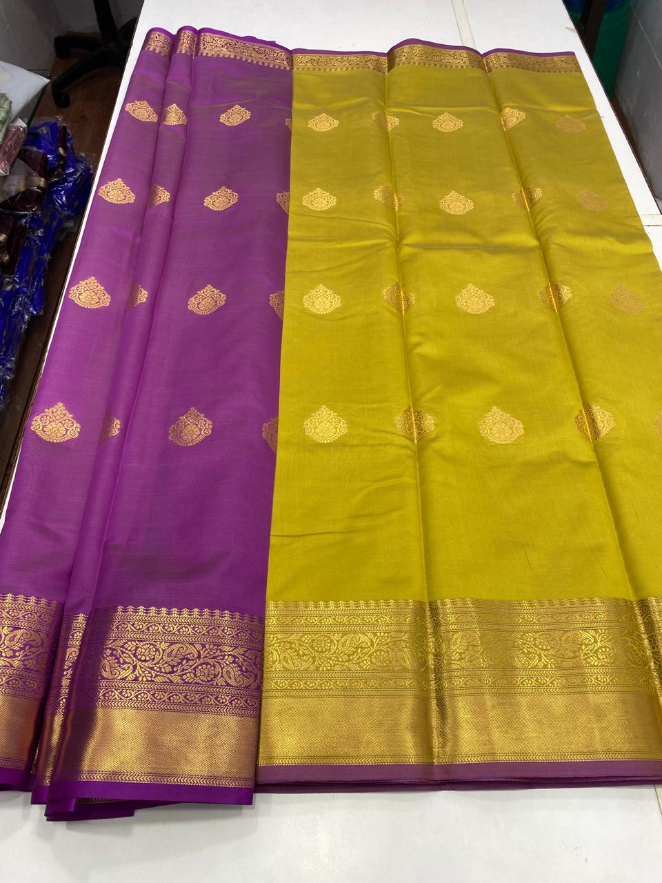 Semi Silk Leechi Saree (2753)