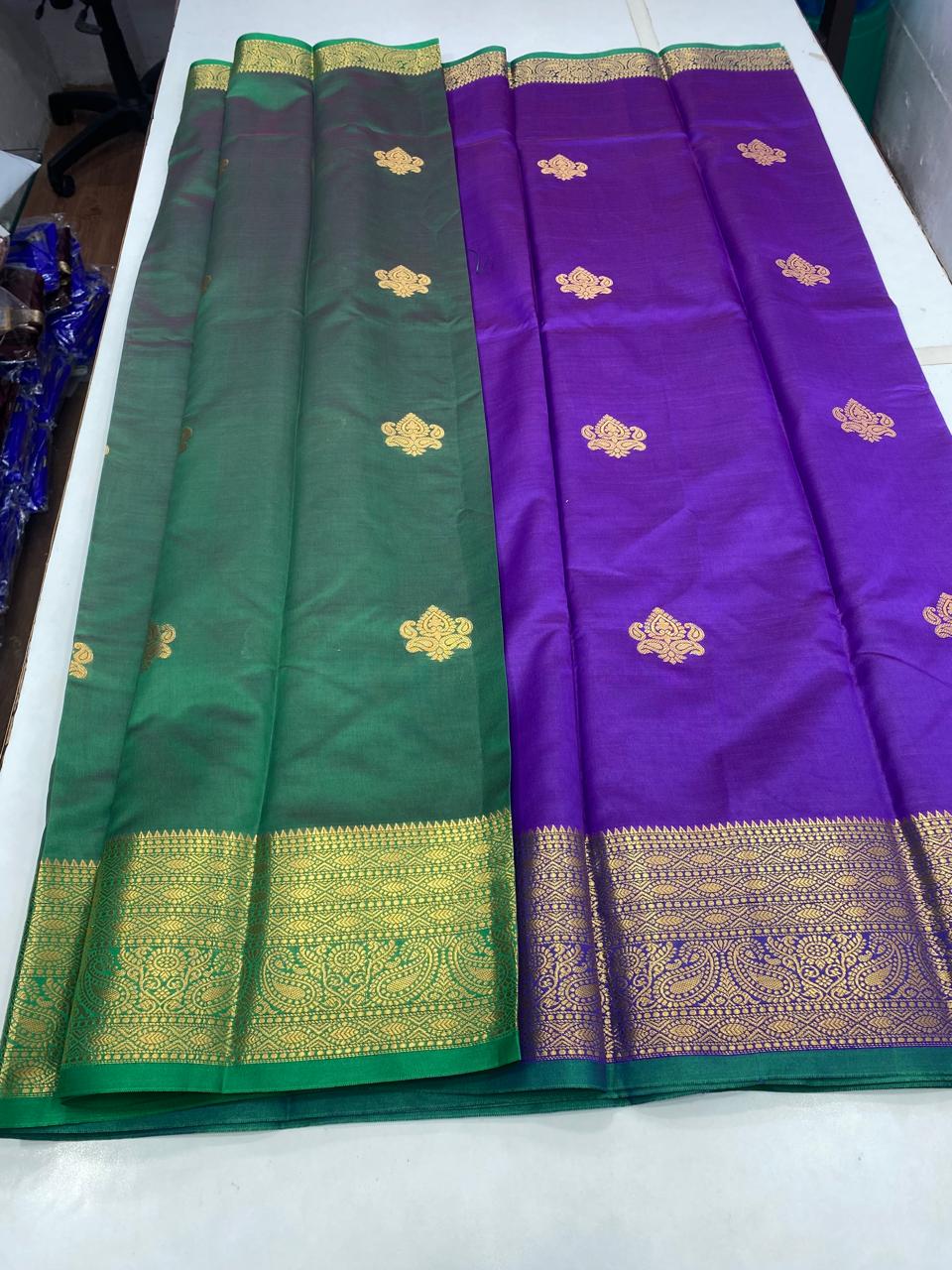 Semi Silk Leechi Saree (2753)