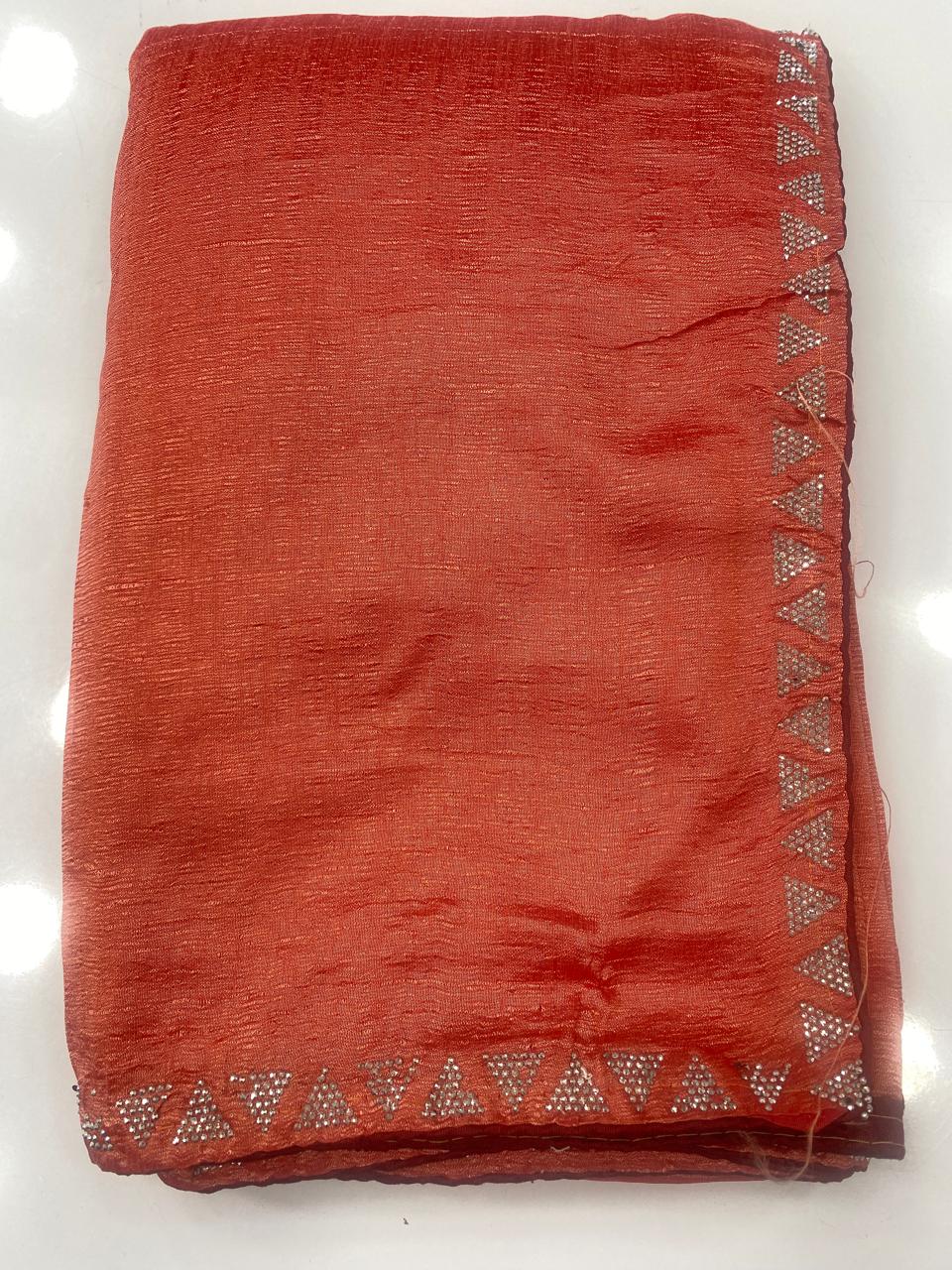 Fancy Space Silk Saree(3272A)