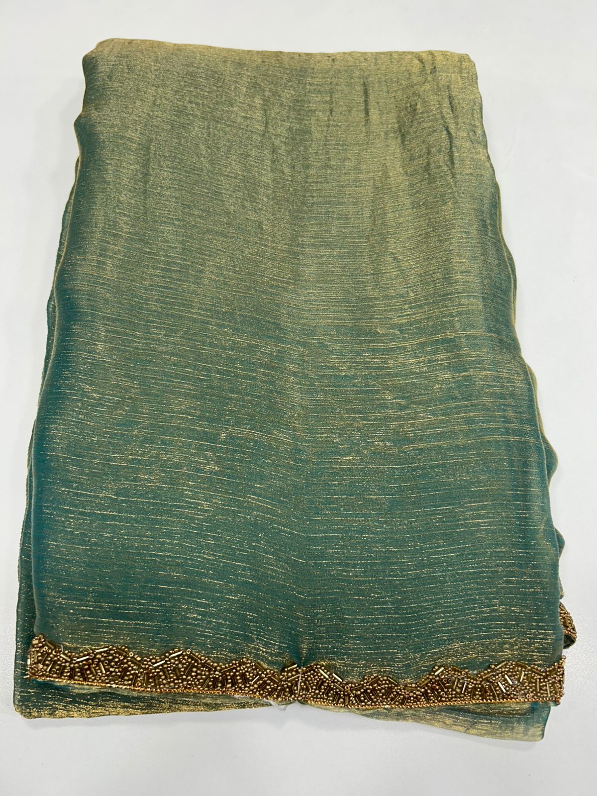 Fancy Crushed Shimmer Saree (2451A)