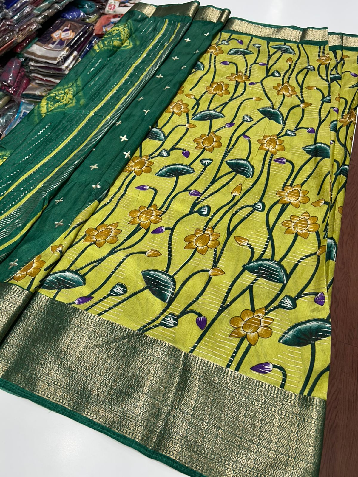 Fancy Dola Silk Saree (2467)