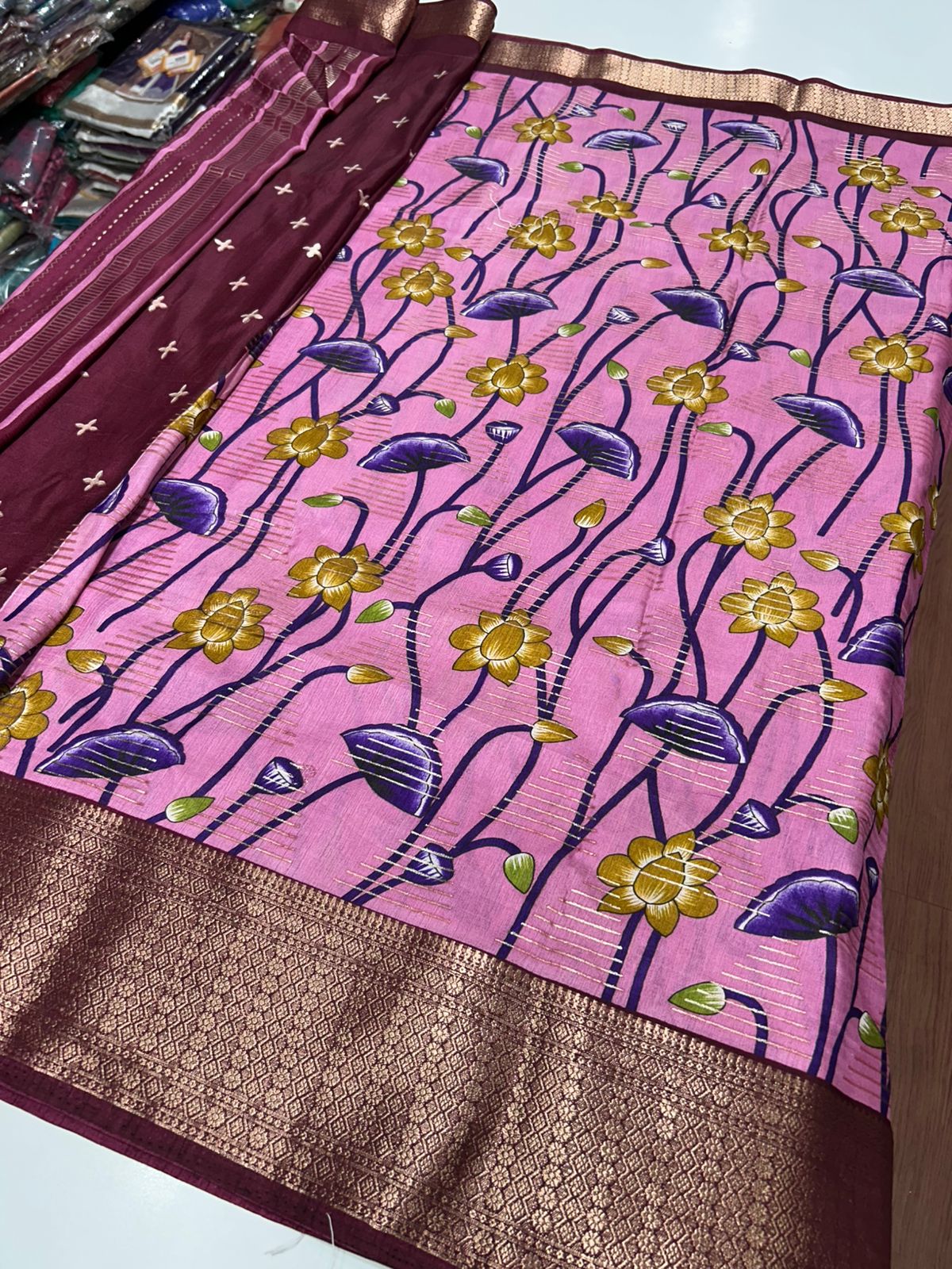 Fancy Dola Silk Saree (2467)