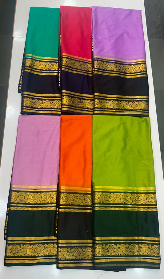 Crepe Big Bentex Saree (2439L)