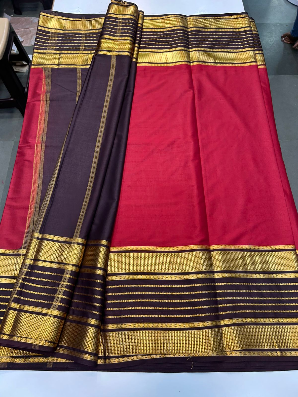 Mysore Crepe Bentex Saree (2513)