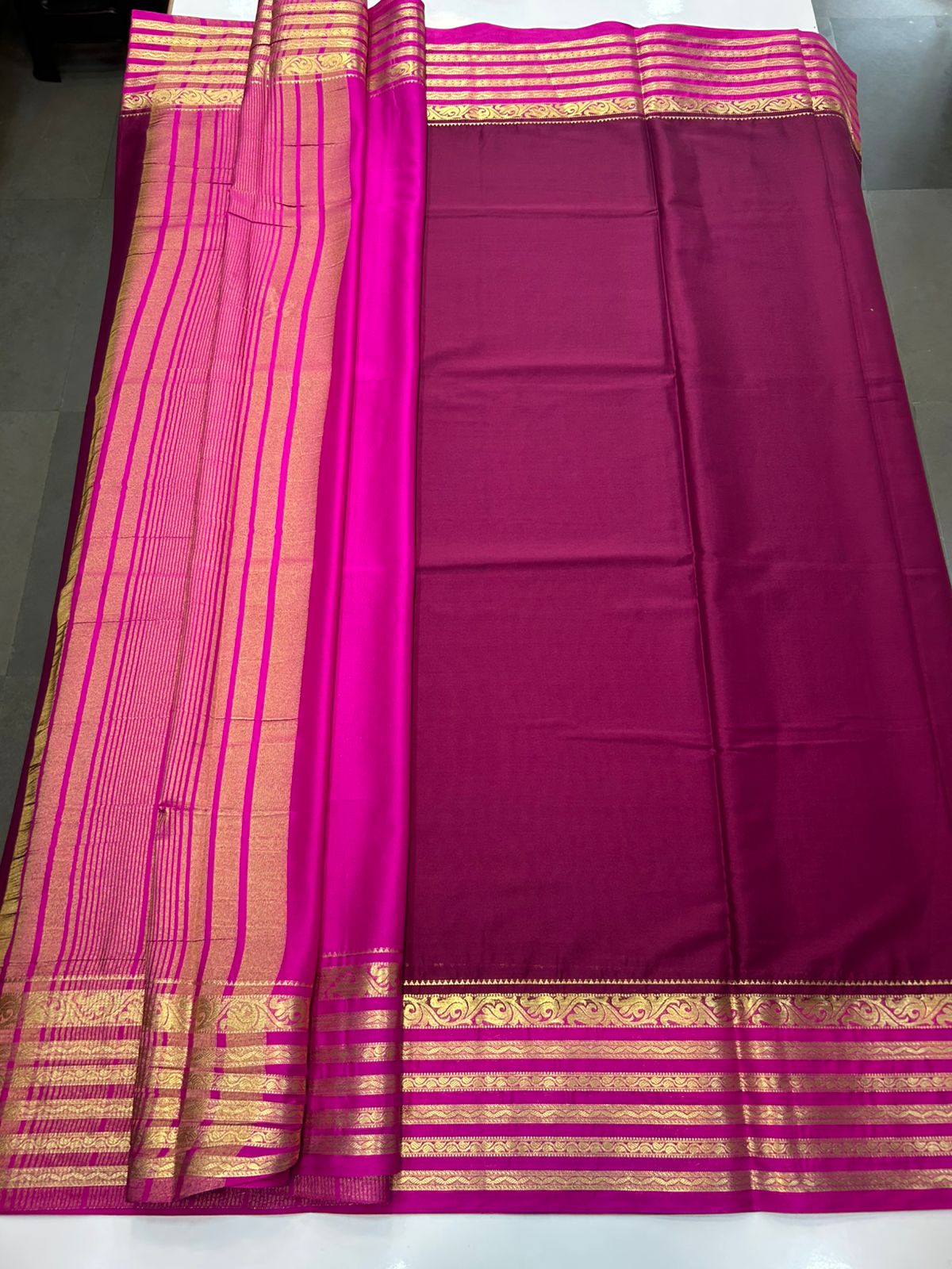 Mysore Crepe Saree (2509)