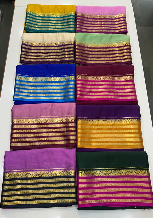Mysore Crepe Saree (2509)