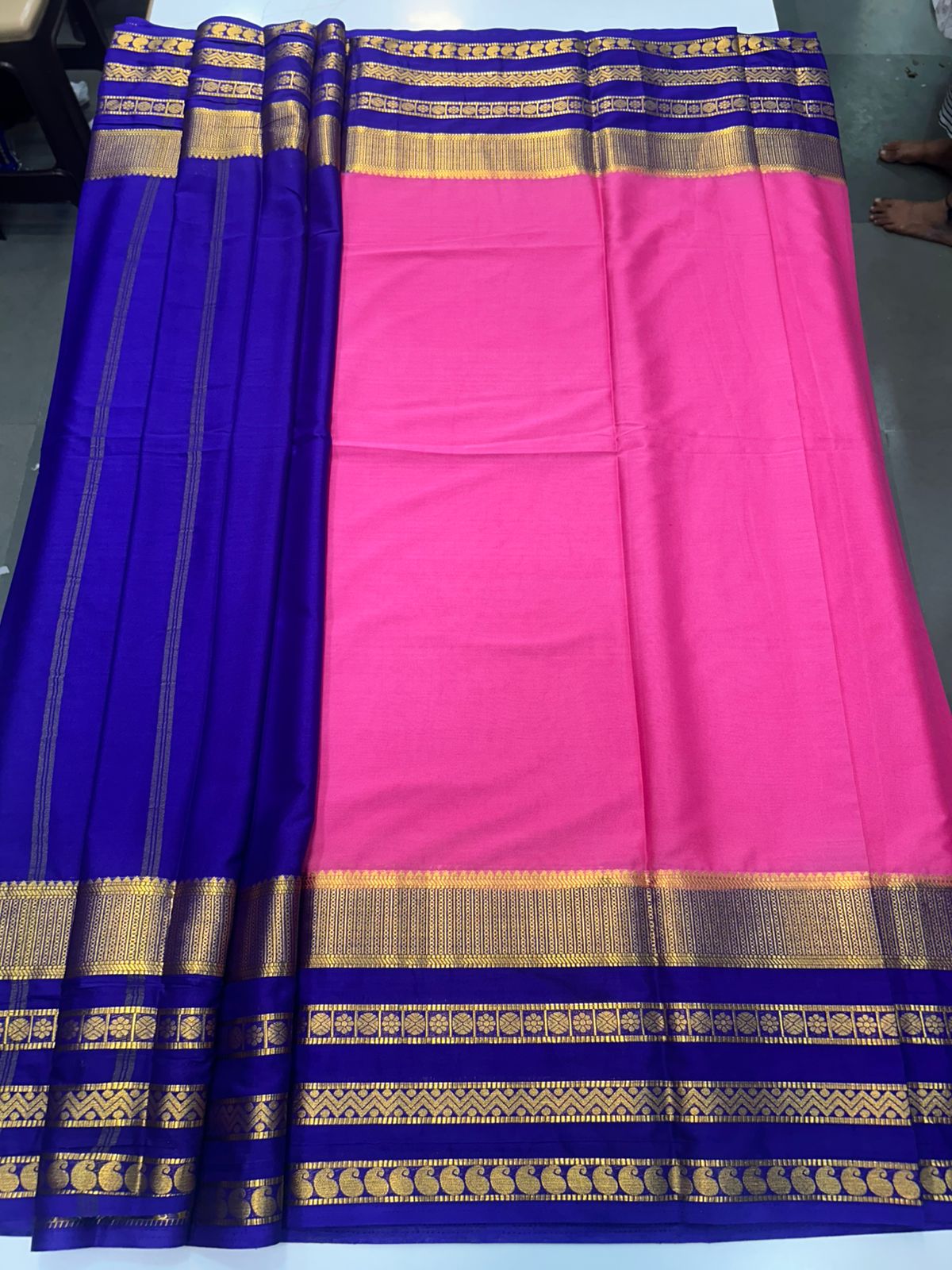 Mysore Crepe Big Bentex Saree (2534A)