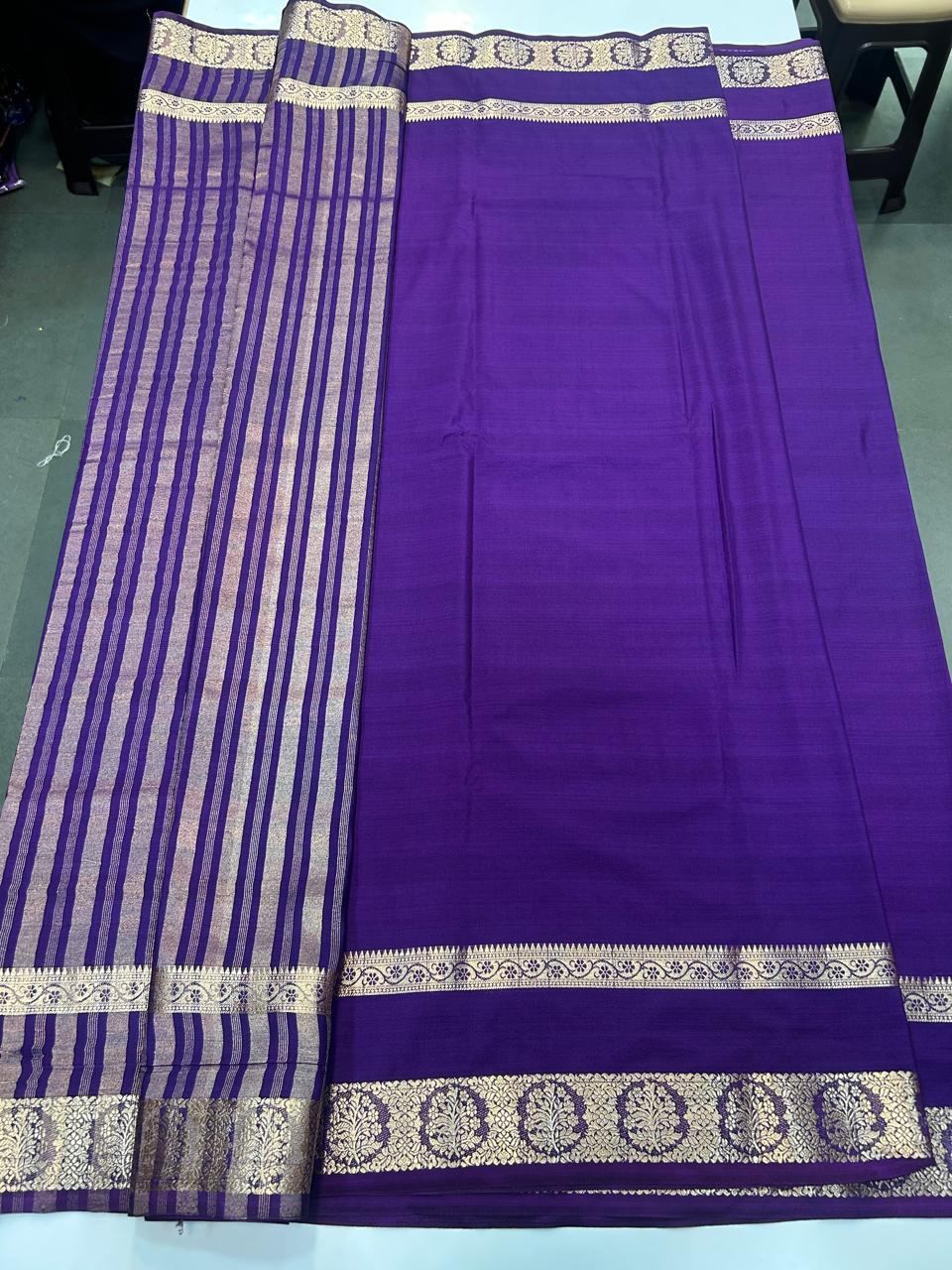 Crepe Georgette Bentex Border Saree (2545)