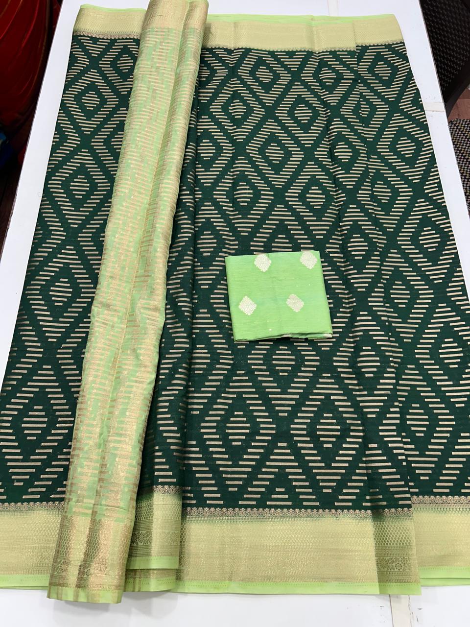 Viscos Georgette Diamond Saree (2604)