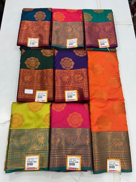 Semi Silk Butta Saree (2609B)