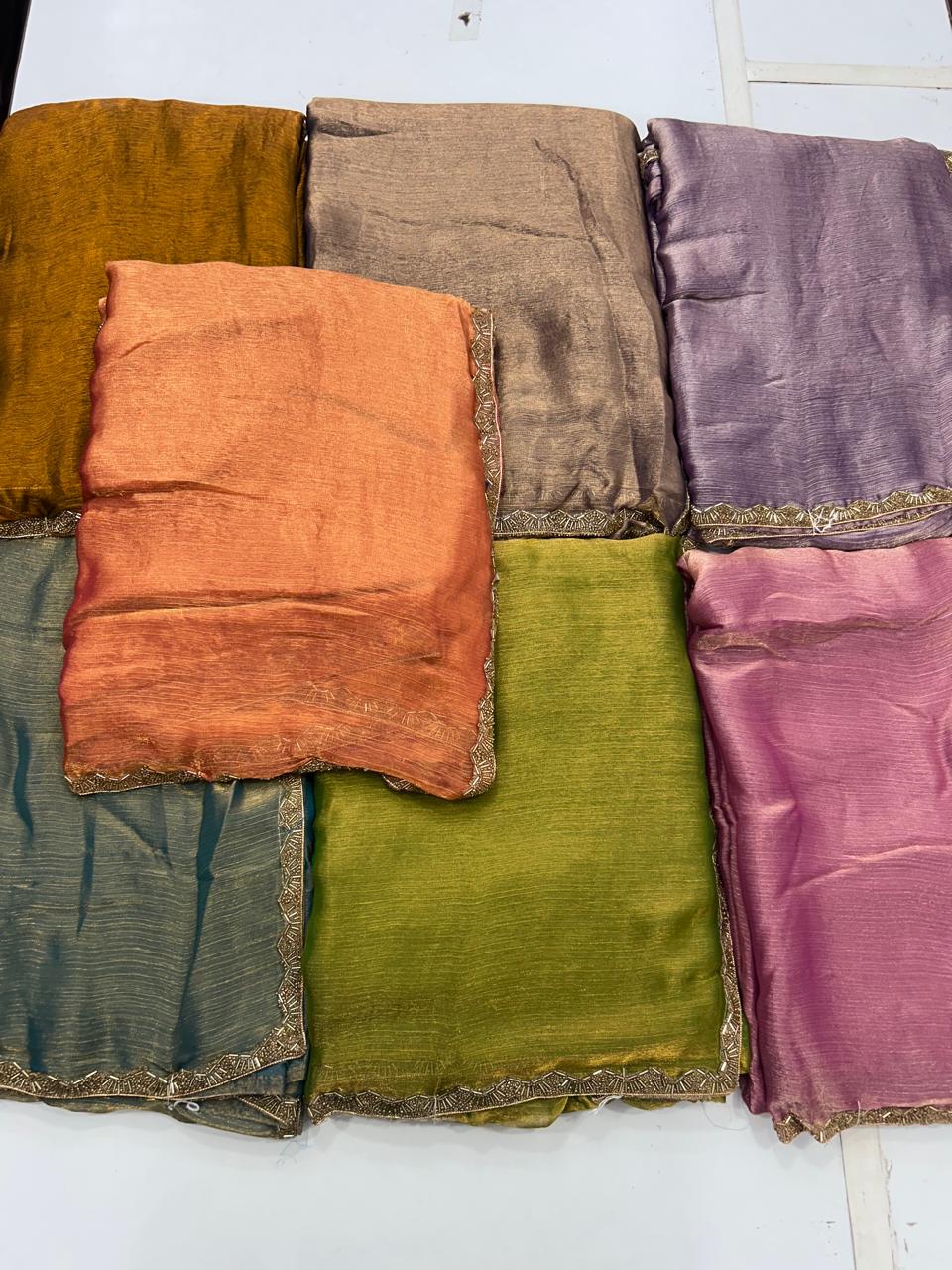 Fancy Soft Silk Saree (2512B)