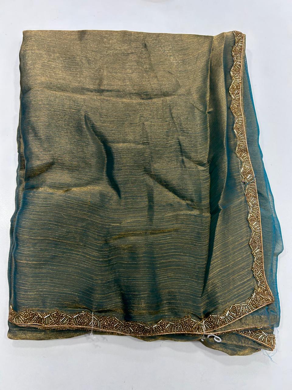 Fancy Soft Silk Saree (2512B)