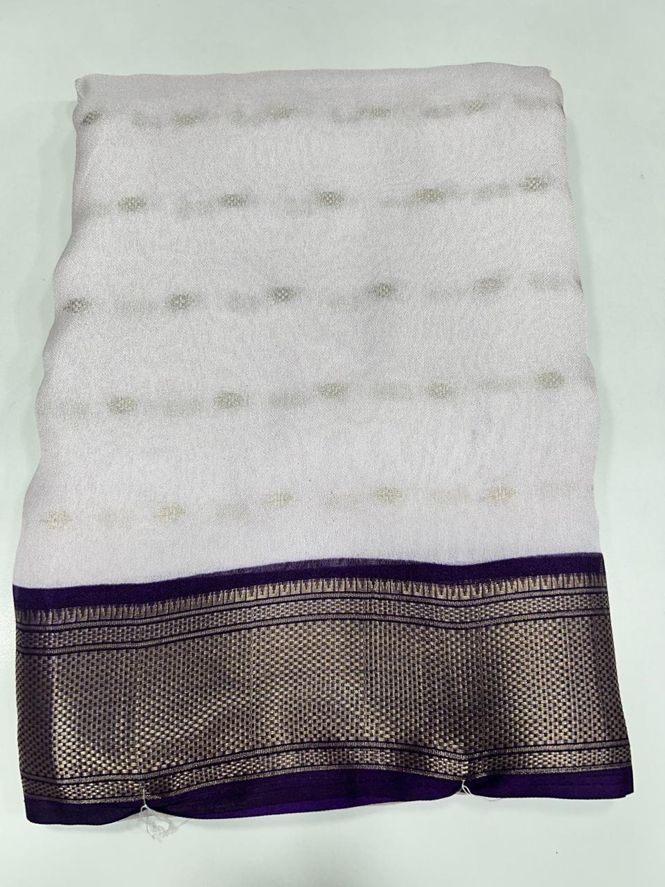 Fancy Georgette Jari Butta Saree (2657)