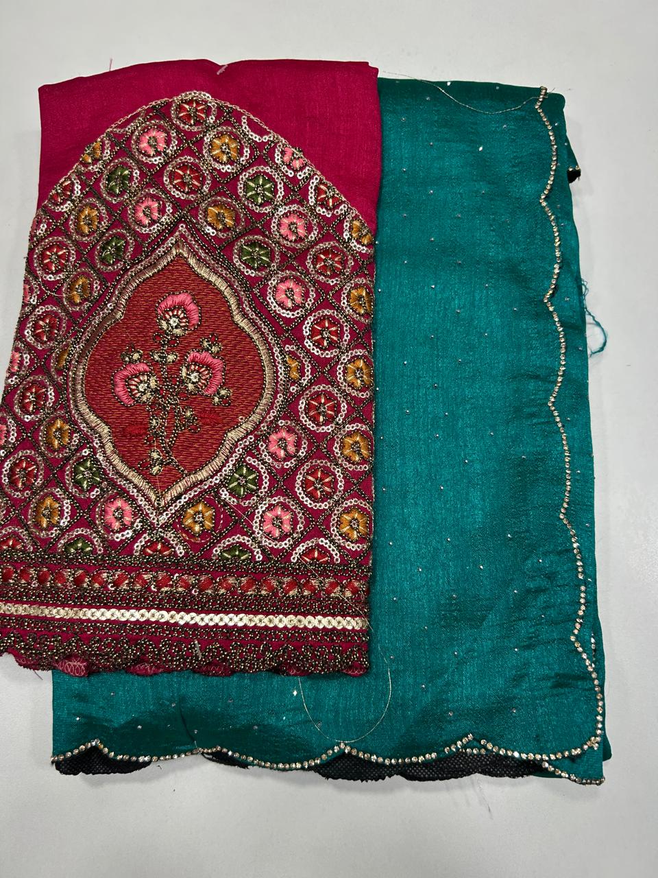 Fancy Stone Work Saree (2647)