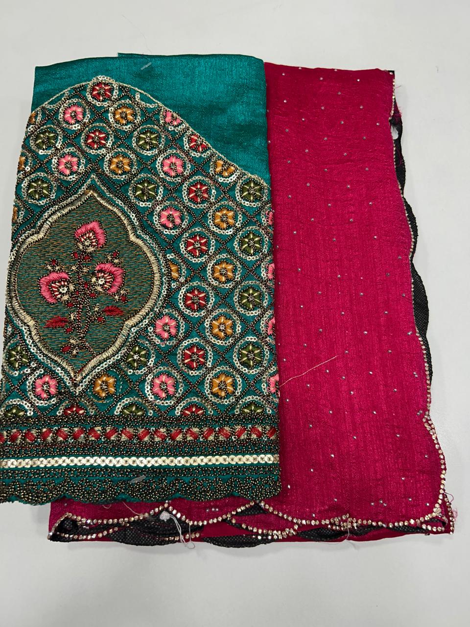 Fancy Stone Work Saree (2647)